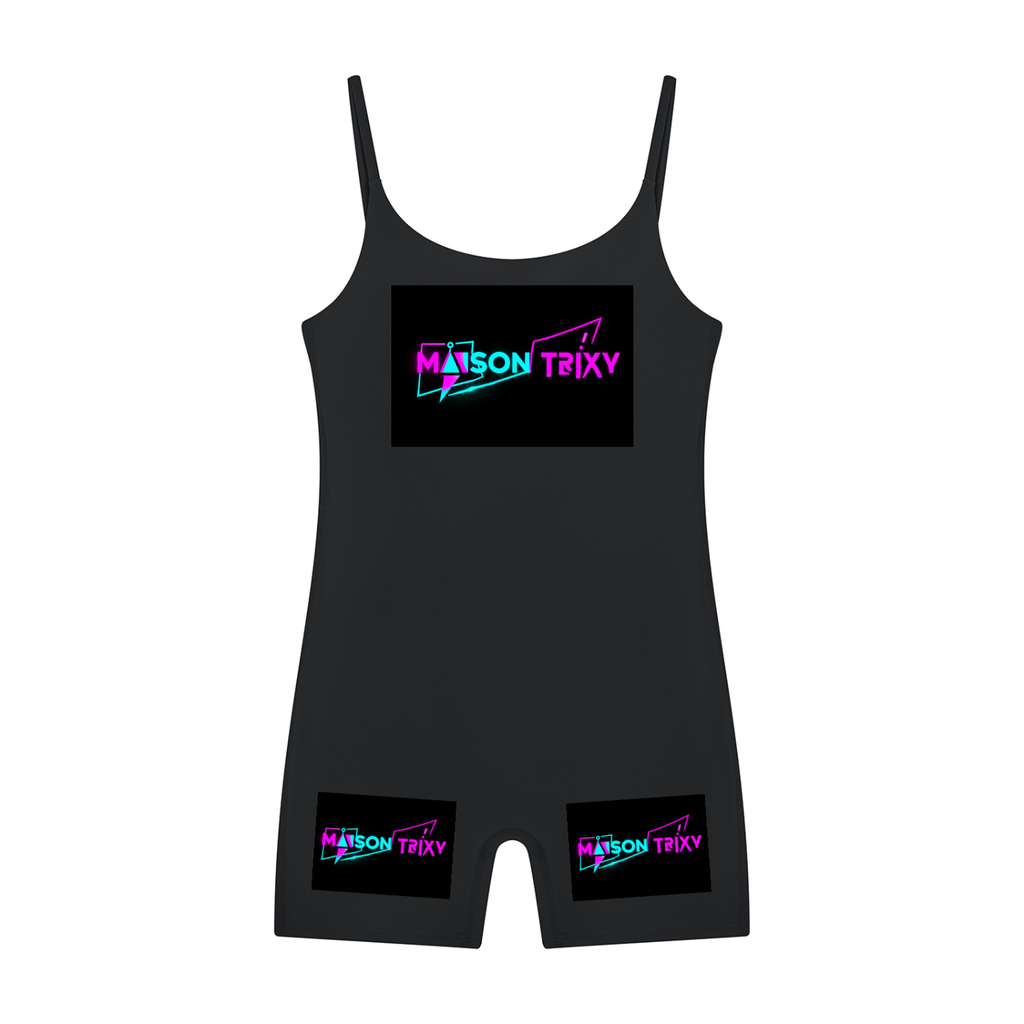 Maison Trixy Women’s U-Neck Yoga Romper