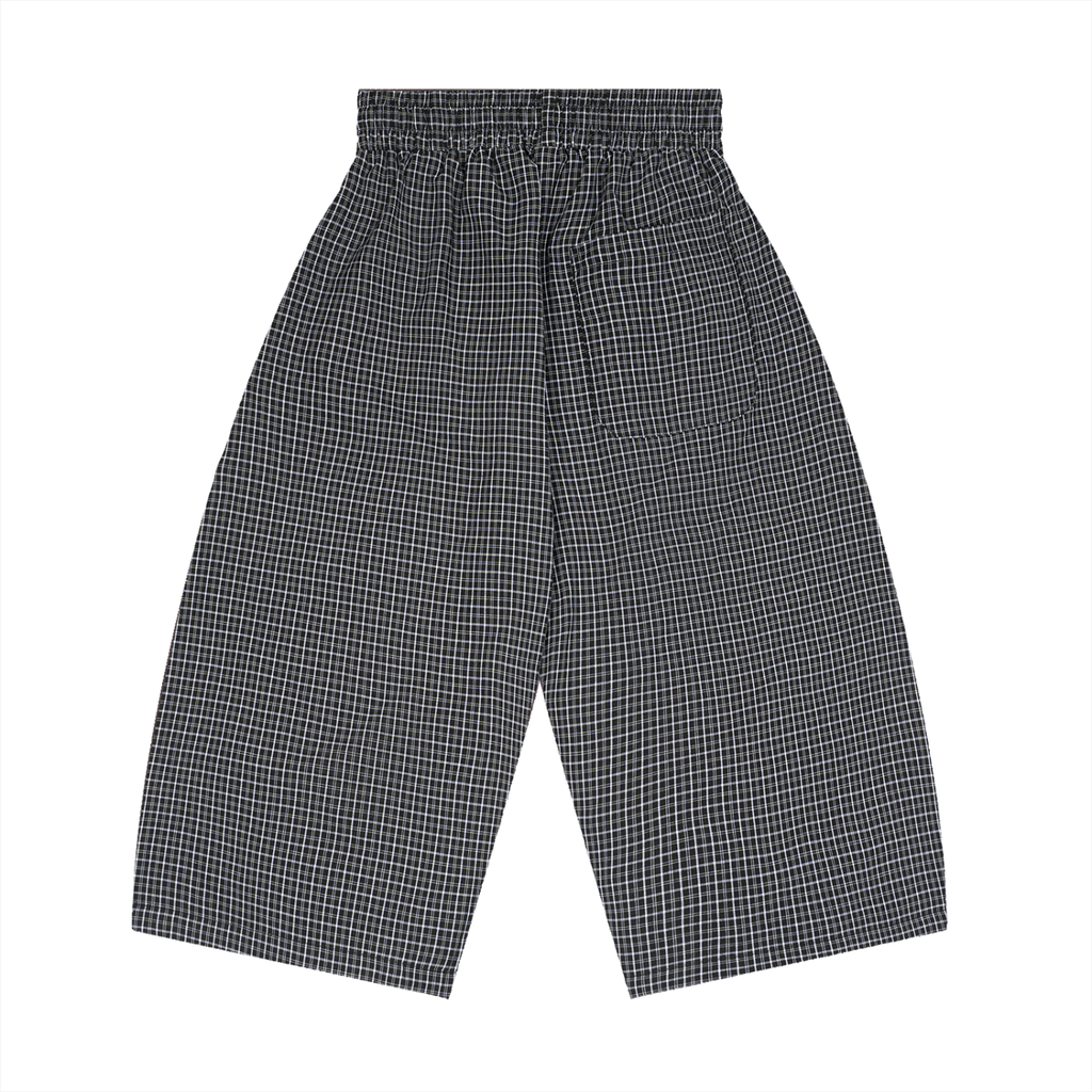 Trixy Corp New logo Plaid Loose Capri Shorts