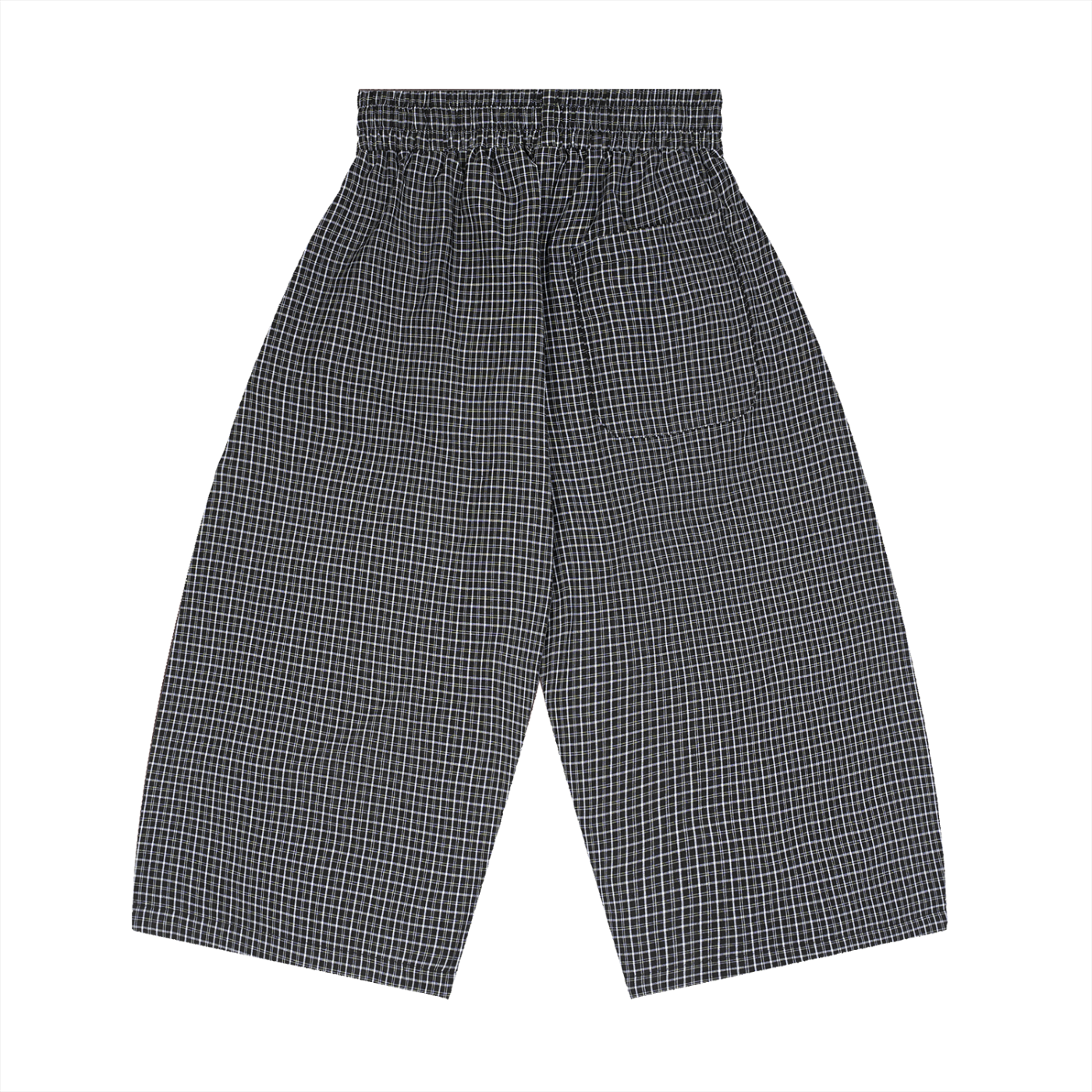 Trixy Corp New logo Plaid Loose Capri Shorts