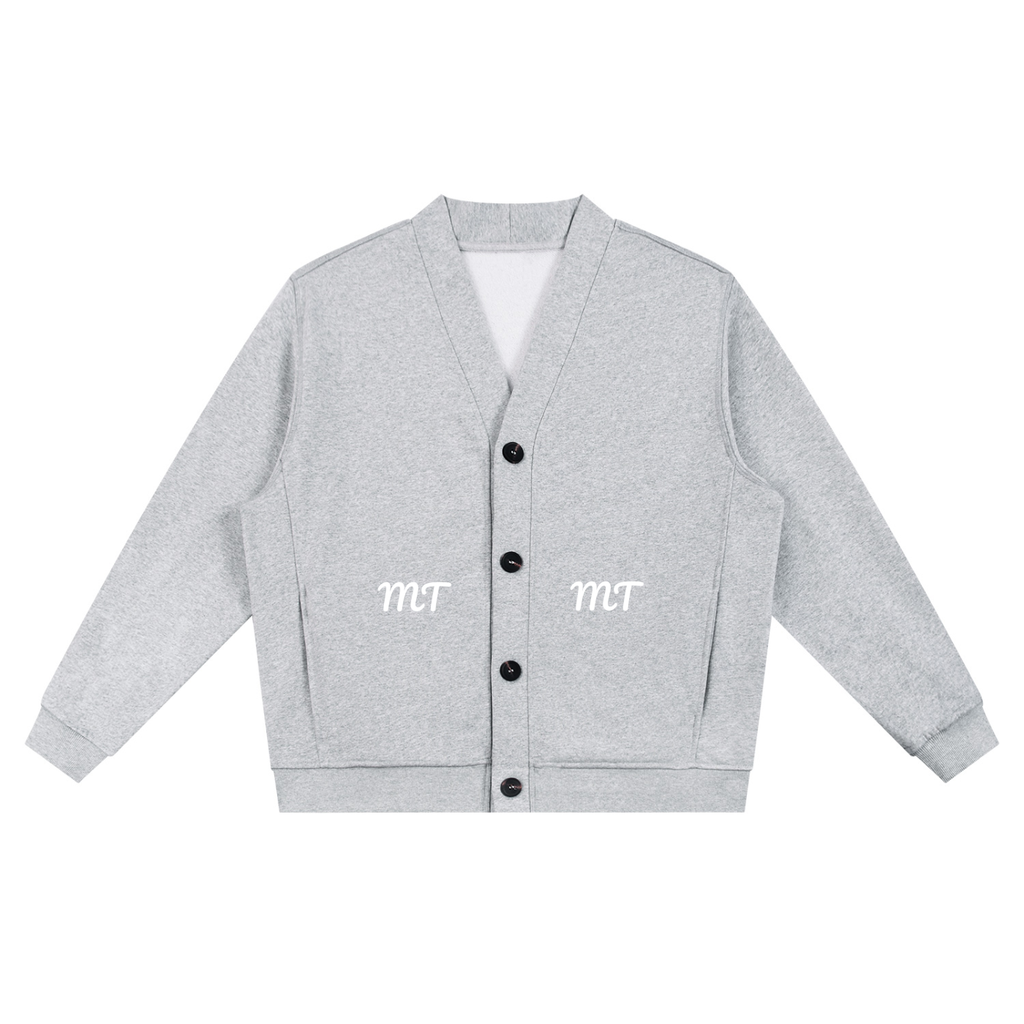 Maison Trixy Classic Essential Heavyweight Sweat Cardigan