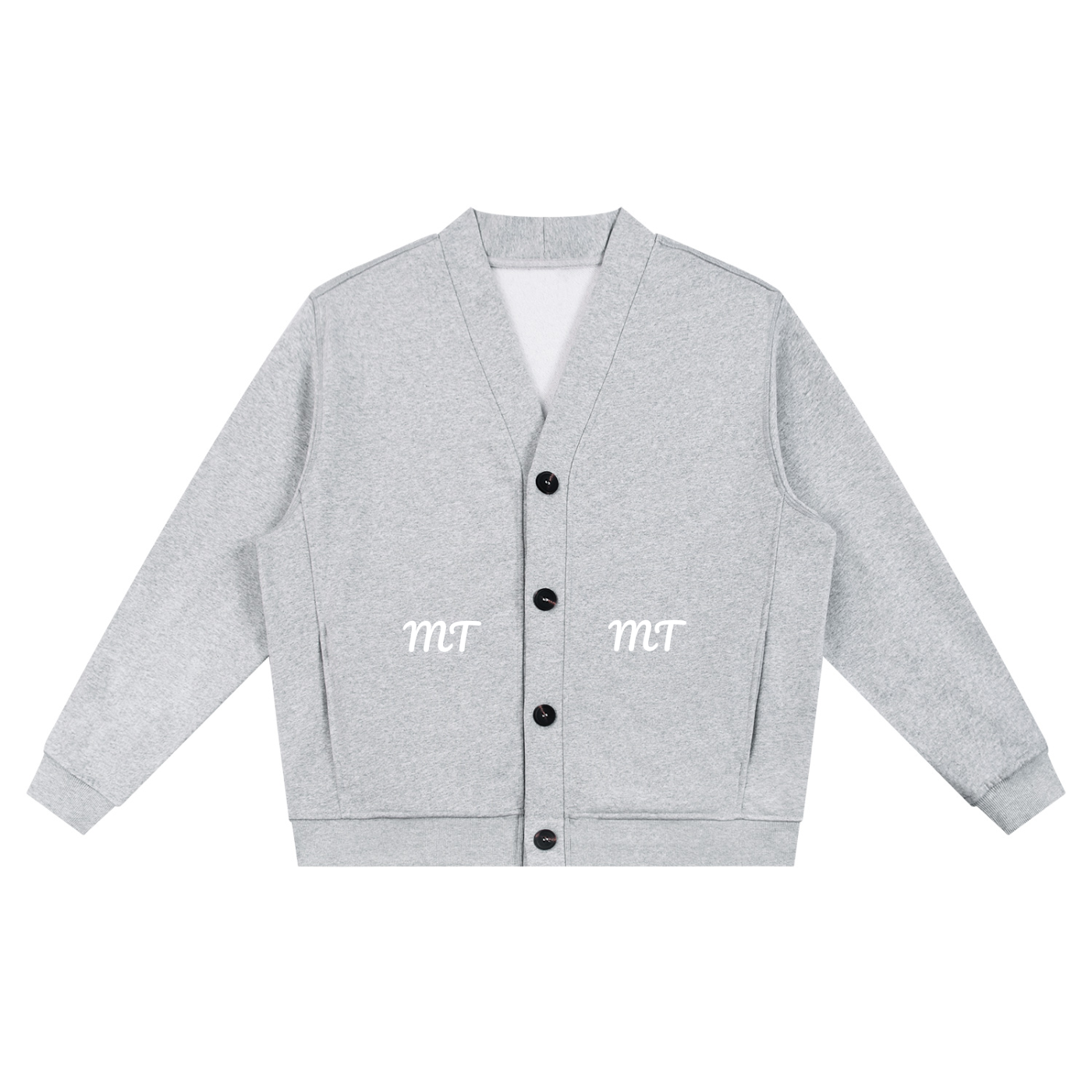 Maison Trixy Classic Essential Heavyweight Sweat Cardigan