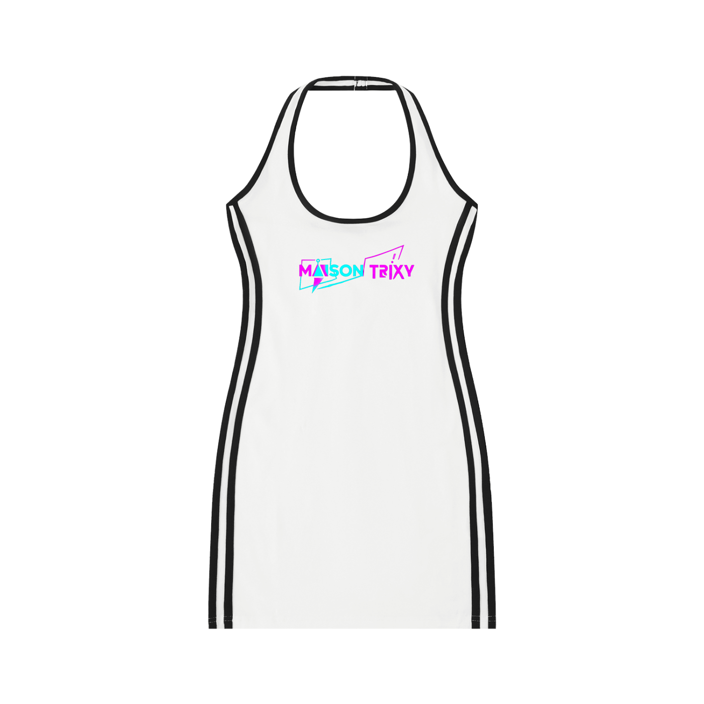 Maison Trixy Women's Binding Tight Halter Dress