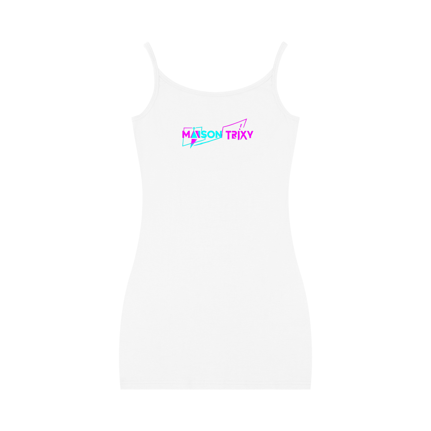 Maison Trixy Women's Solid Tight Sleeveless Dress