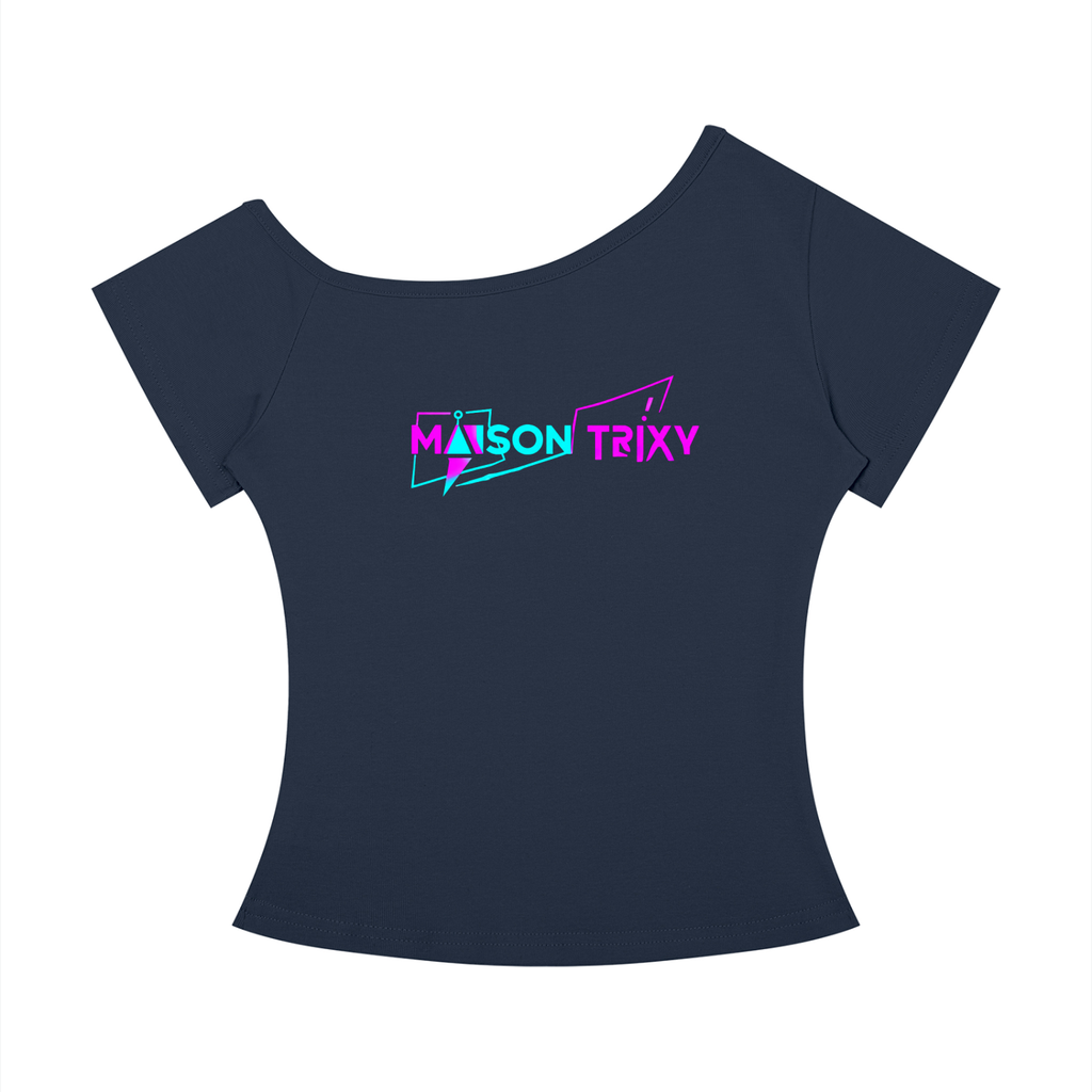 Maison Trixy Women’s Off-the-Shoulder T-Shirt