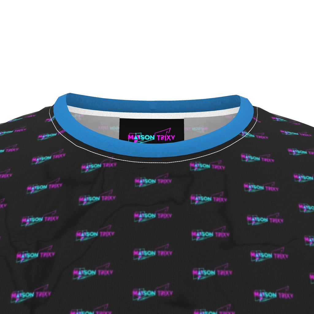 Maison Trixy T-shirt imprimé coupé-cousu