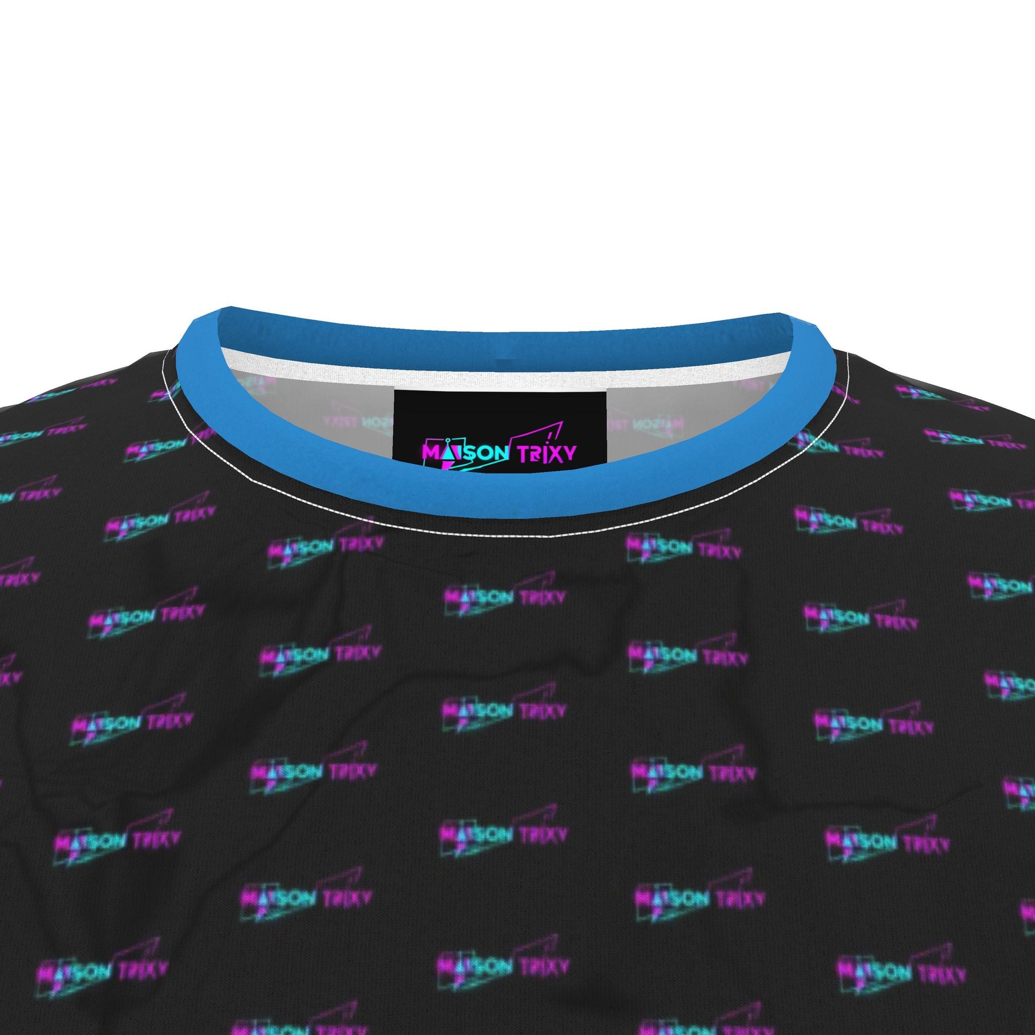 Maison Trixy T-shirt imprimé coupé-cousu