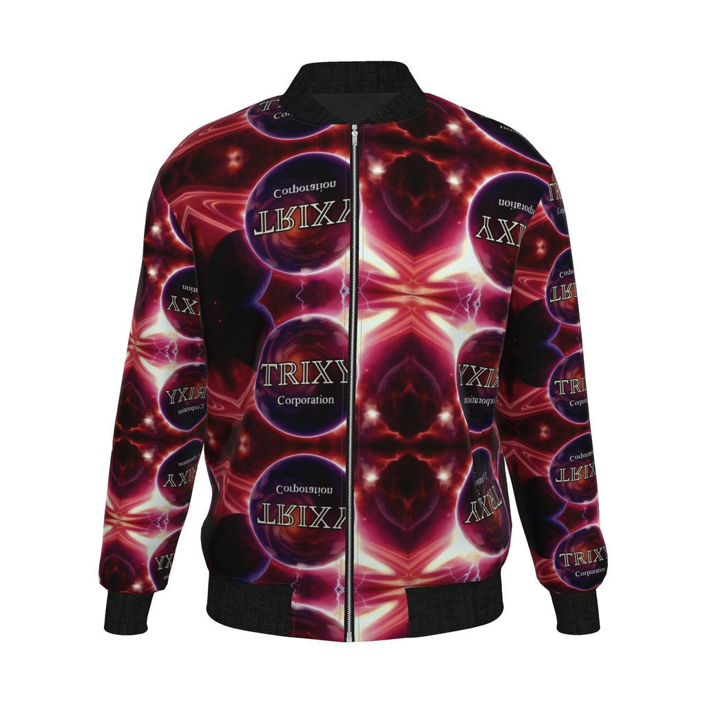 Trixy Corporation Globe Mens Bomber Jacket