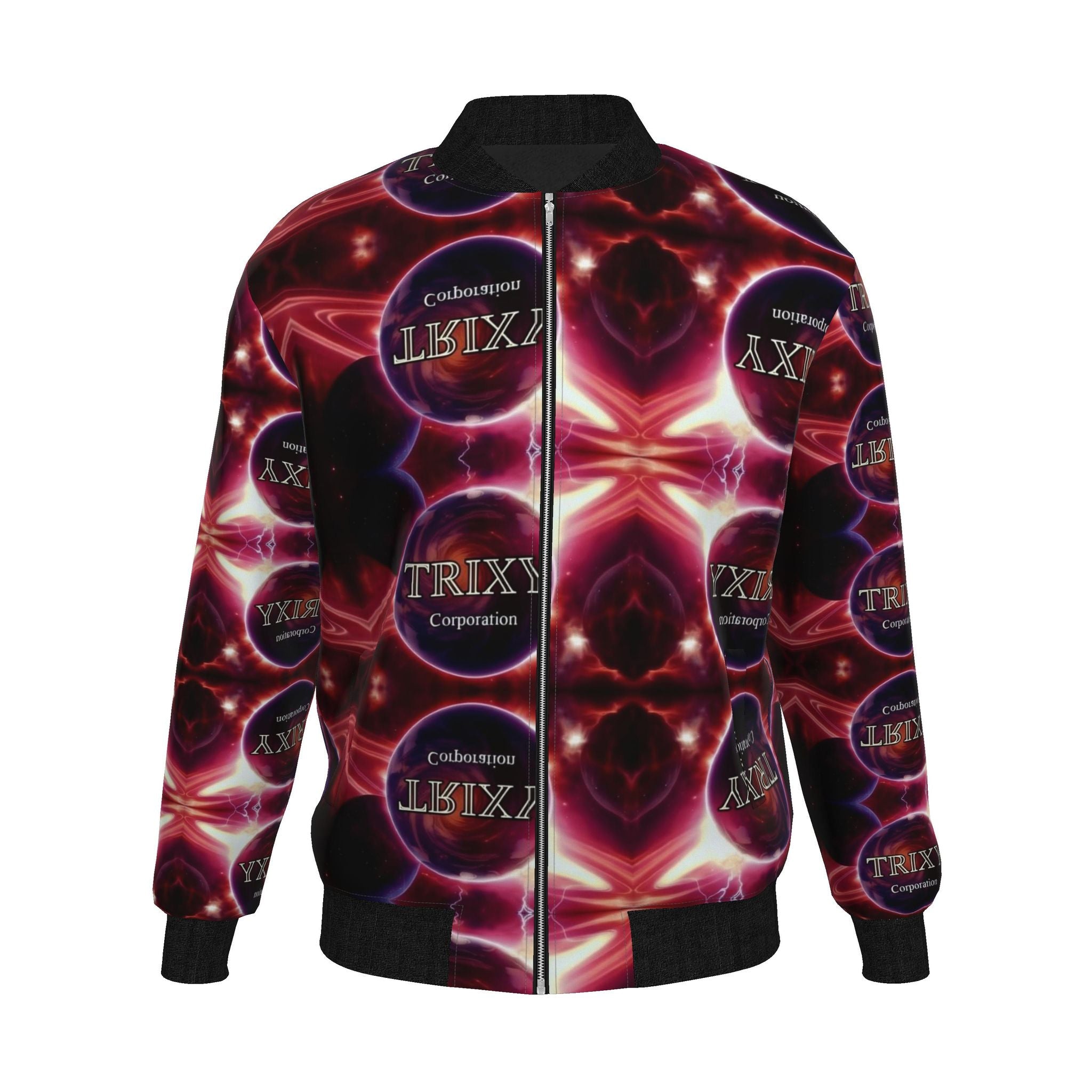Trixy Corporation Globe Mens Bomber Jacket