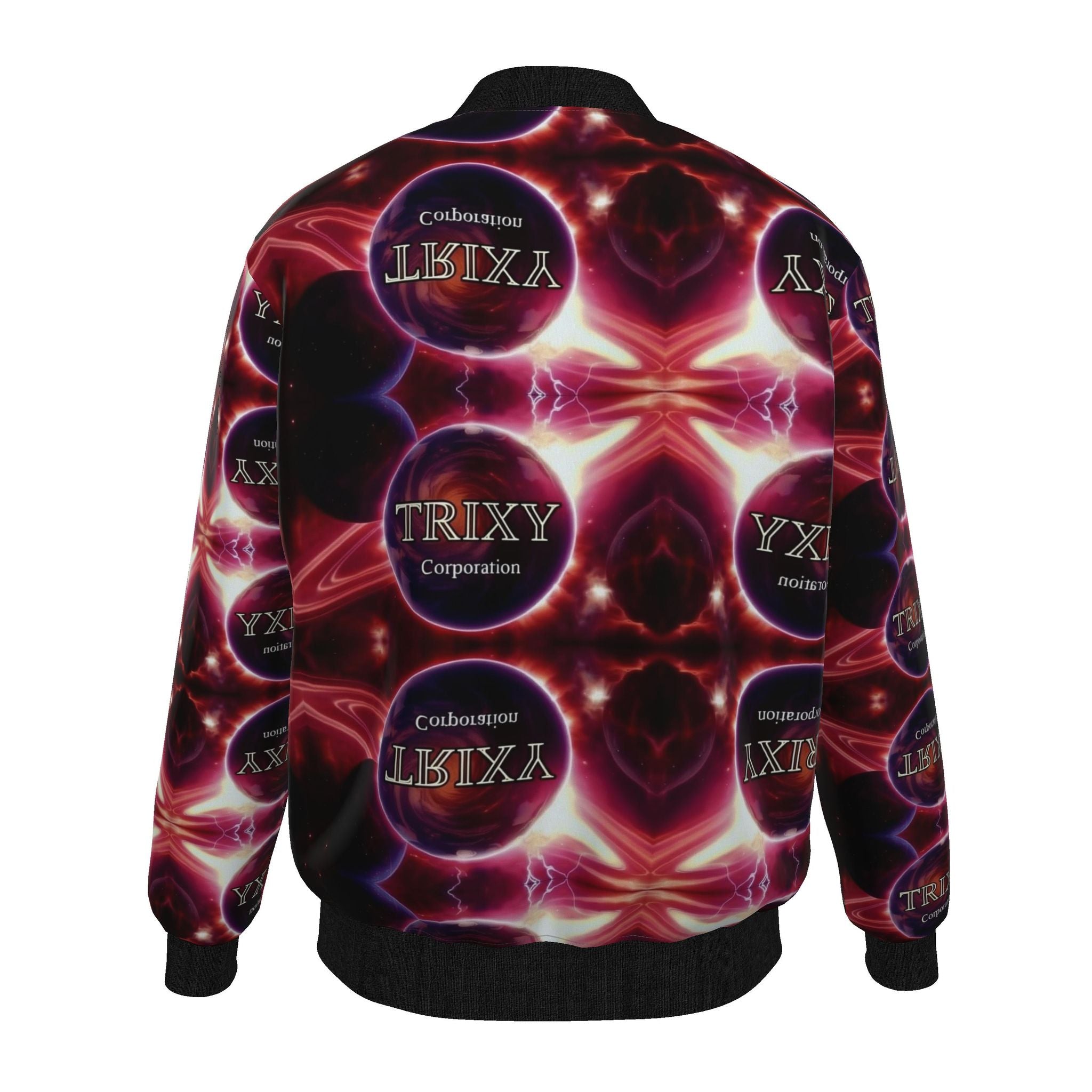 Trixy Corporation Globe Mens Bomber Jacket