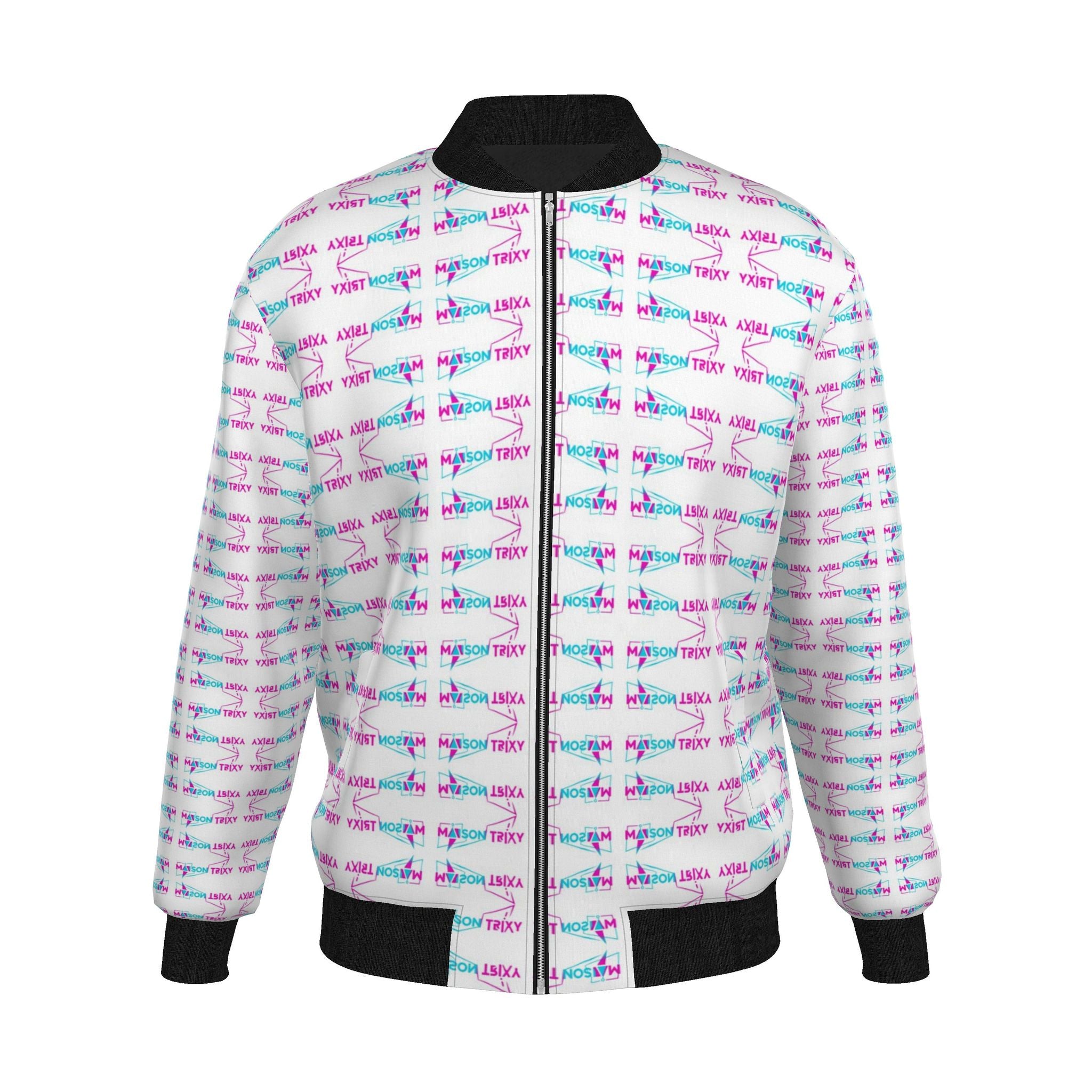 Maison Trixy Multi Mens Bomber Jacket