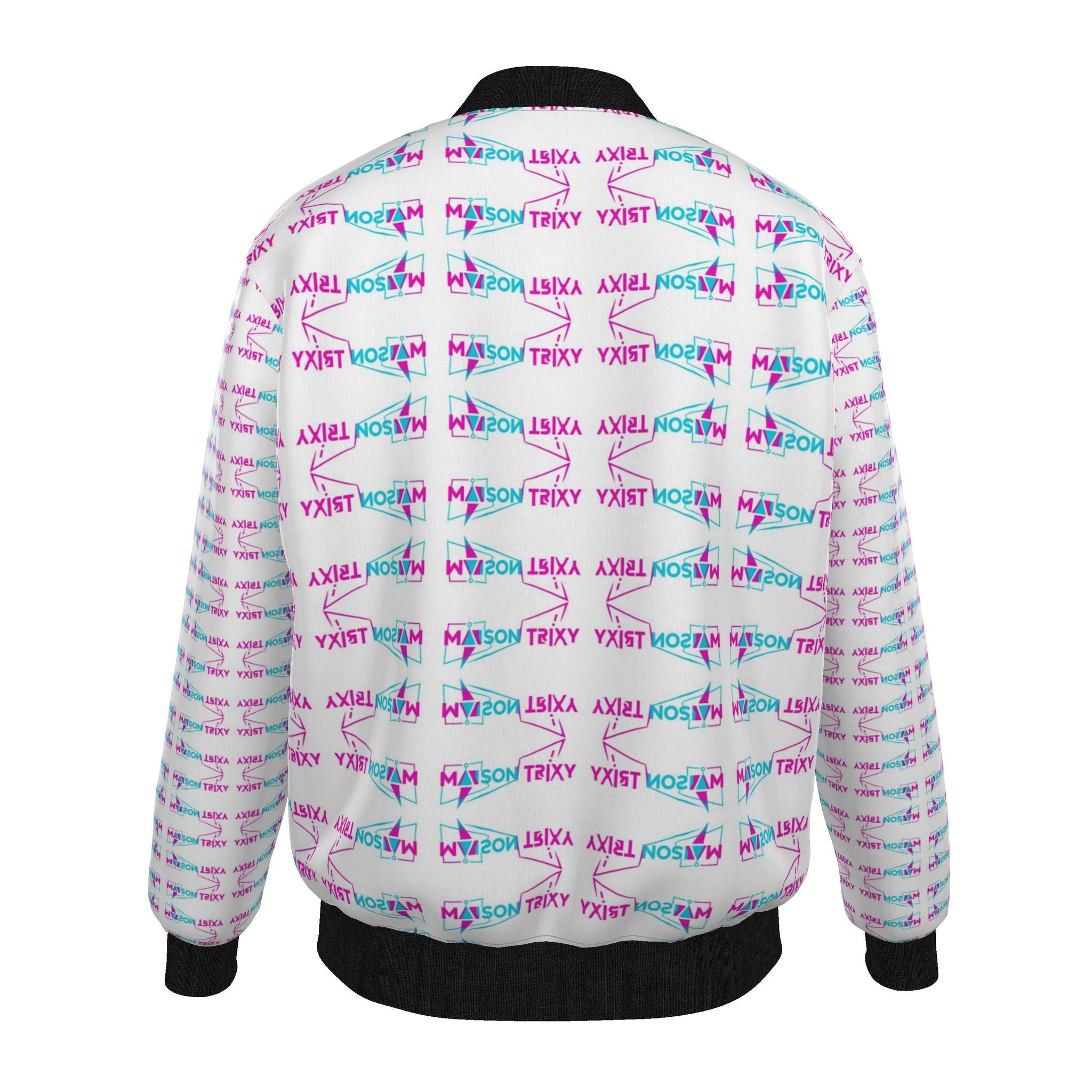 Maison Trixy Multi Mens Bomber Jacket