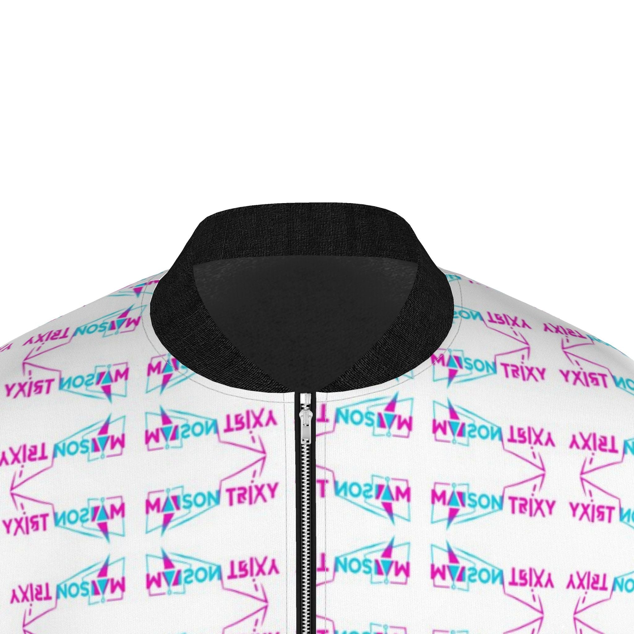 Maison Trixy Multi Mens Bomber Jacket