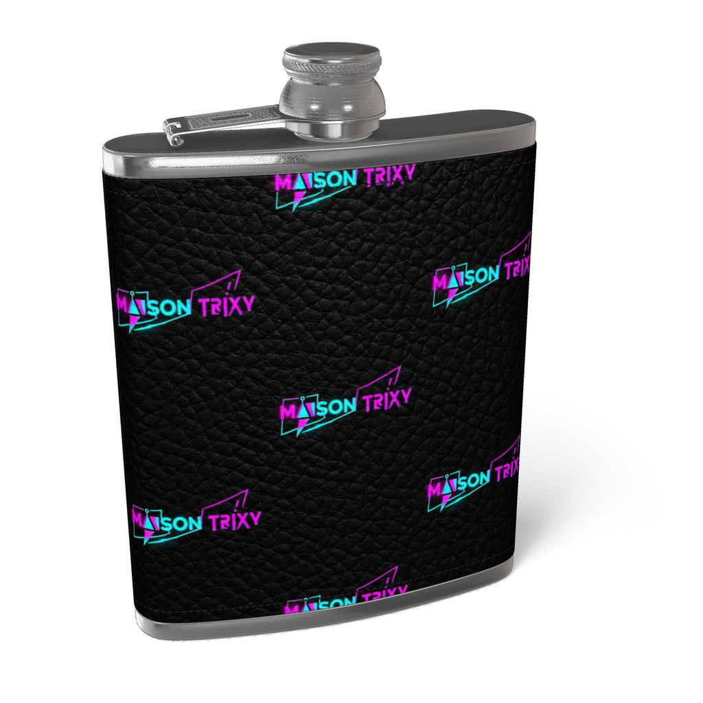 Maison Trixy Flasque enveloppée de cuir