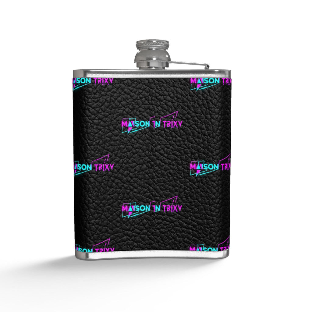 Maison Trixy Flasque enveloppée de cuir