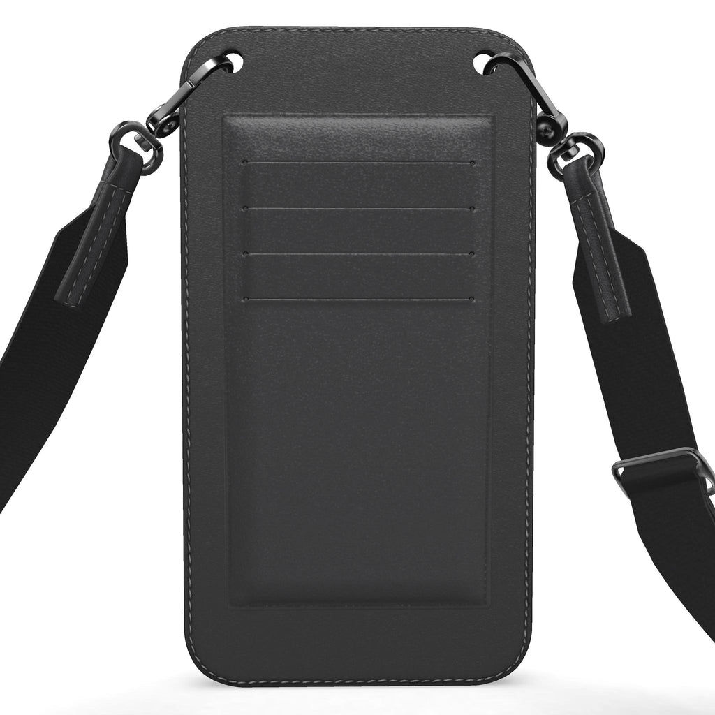 Maison Trixy Étui de téléphone en cuir avec sangle