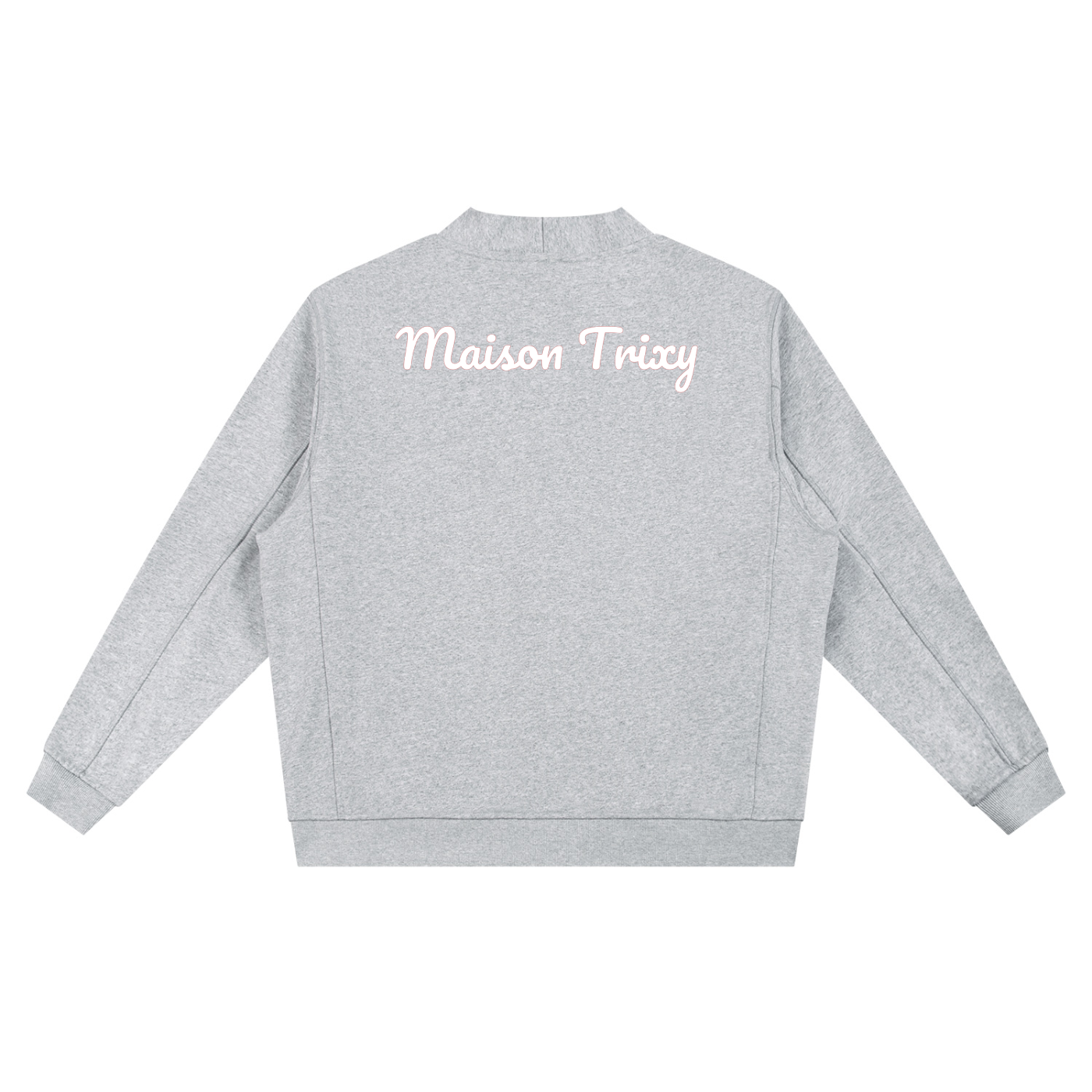 Maison Trixy Classic Essential Heavyweight Sweat Cardigan
