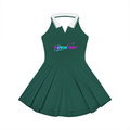 Maison Trixy Women's Collared Halter A-Line Tennis Dress