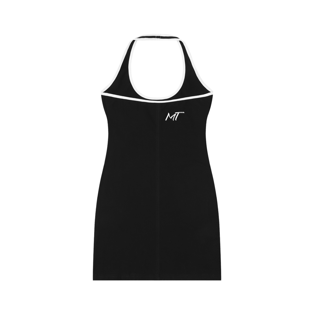 Maison Trixy Women's Binding Tight Halter Dress