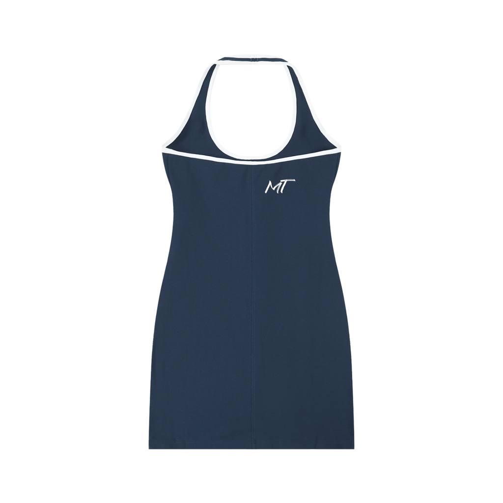 Maison Trixy Women's Binding Tight Halter Dress