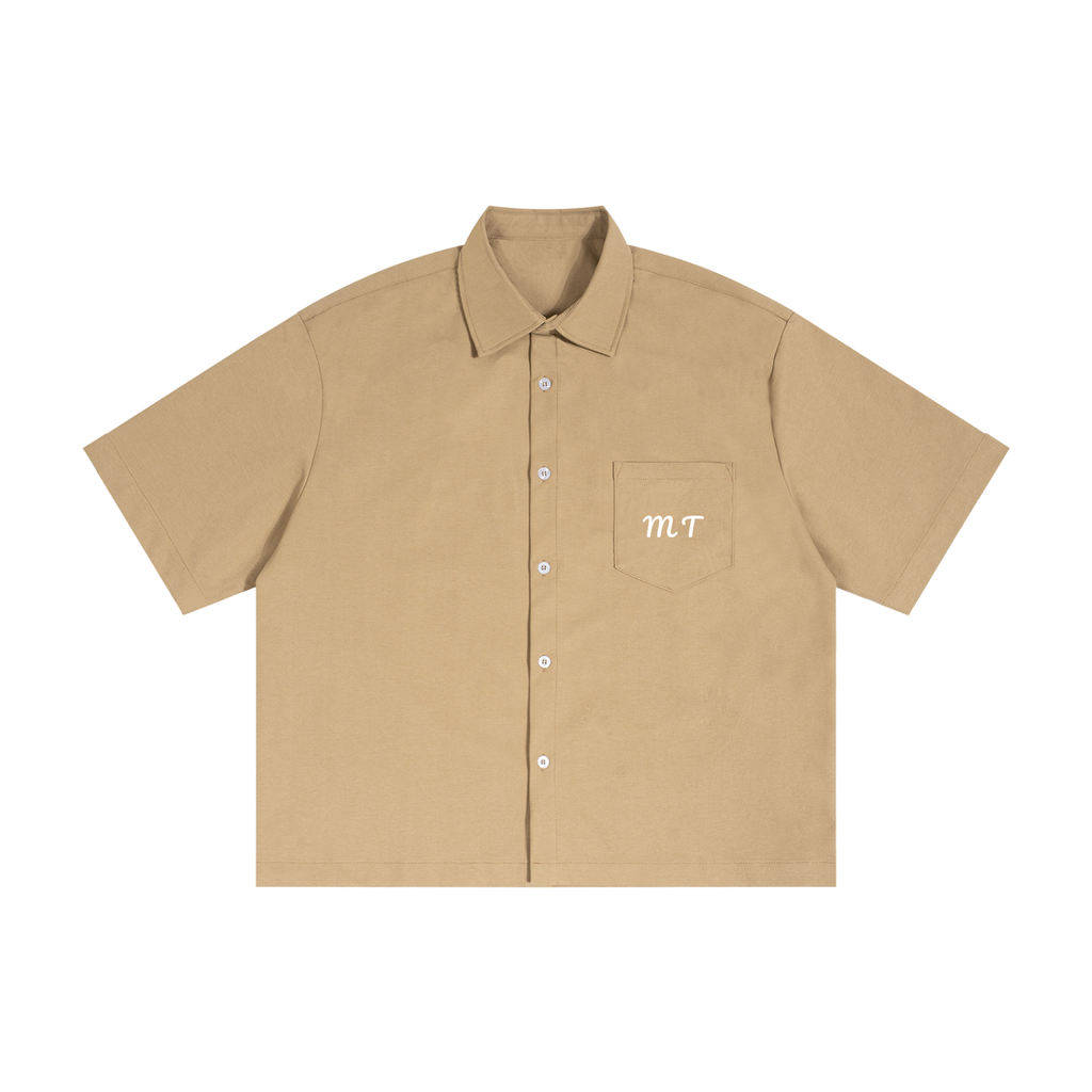 Maison Trixy Boxy Heavyweight Short Sleeve Shirt
