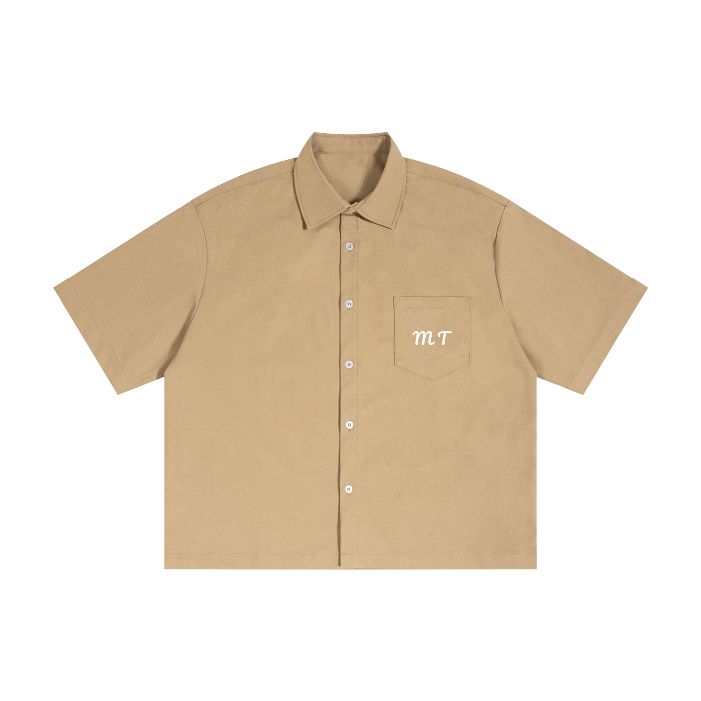 Maison Trixy Boxy Heavyweight Short Sleeve Shirt