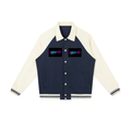 Maison Trixy Contrast Raglan Sleeve Baseball Jacket