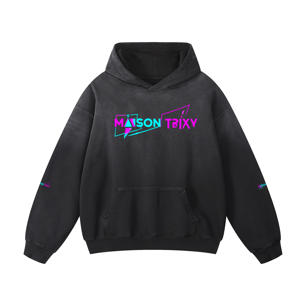 Maison Trixy Shade Heavyweight Sunfade Oversized Hoodie