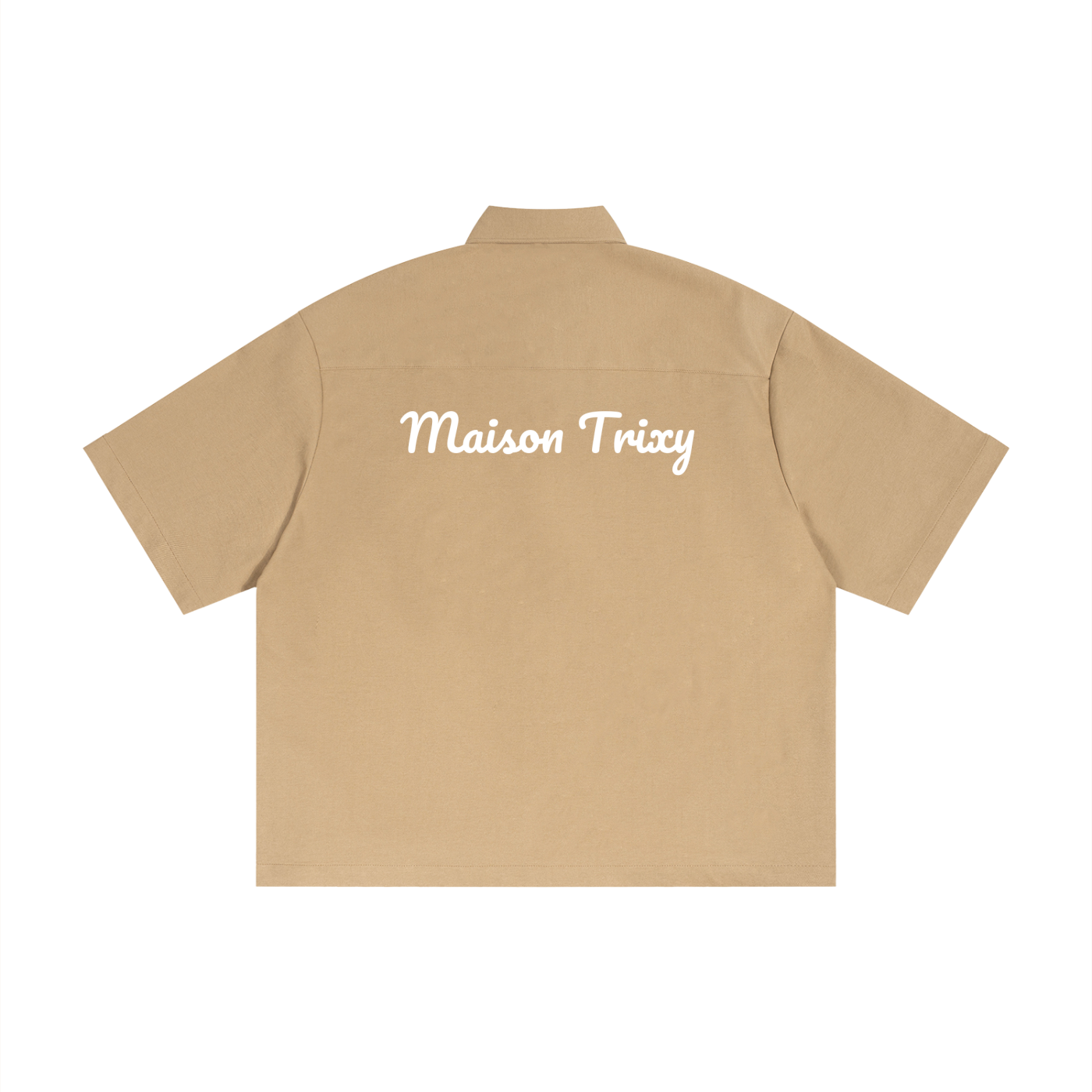 Maison Trixy Boxy Heavyweight Short Sleeve Shirt