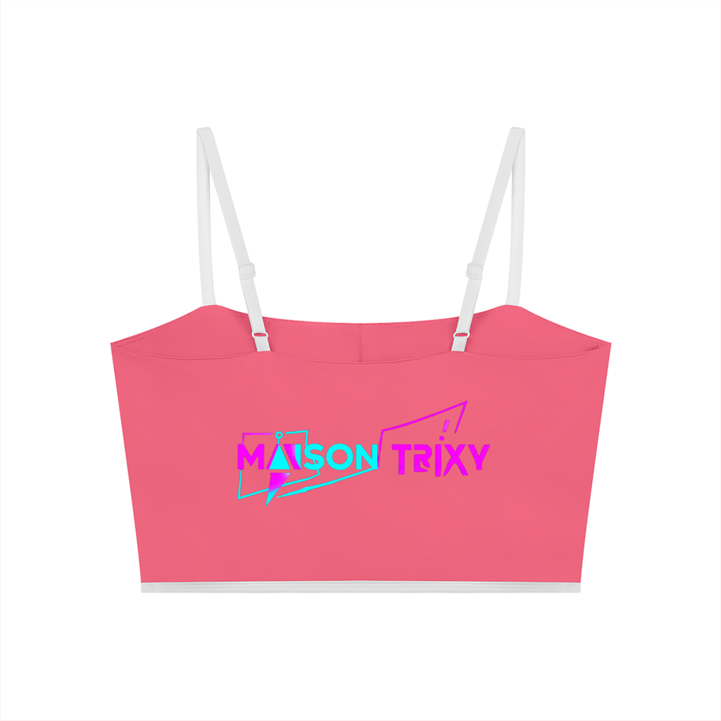 Maison Trixy Women’s Color Block Yoga Sports Bra