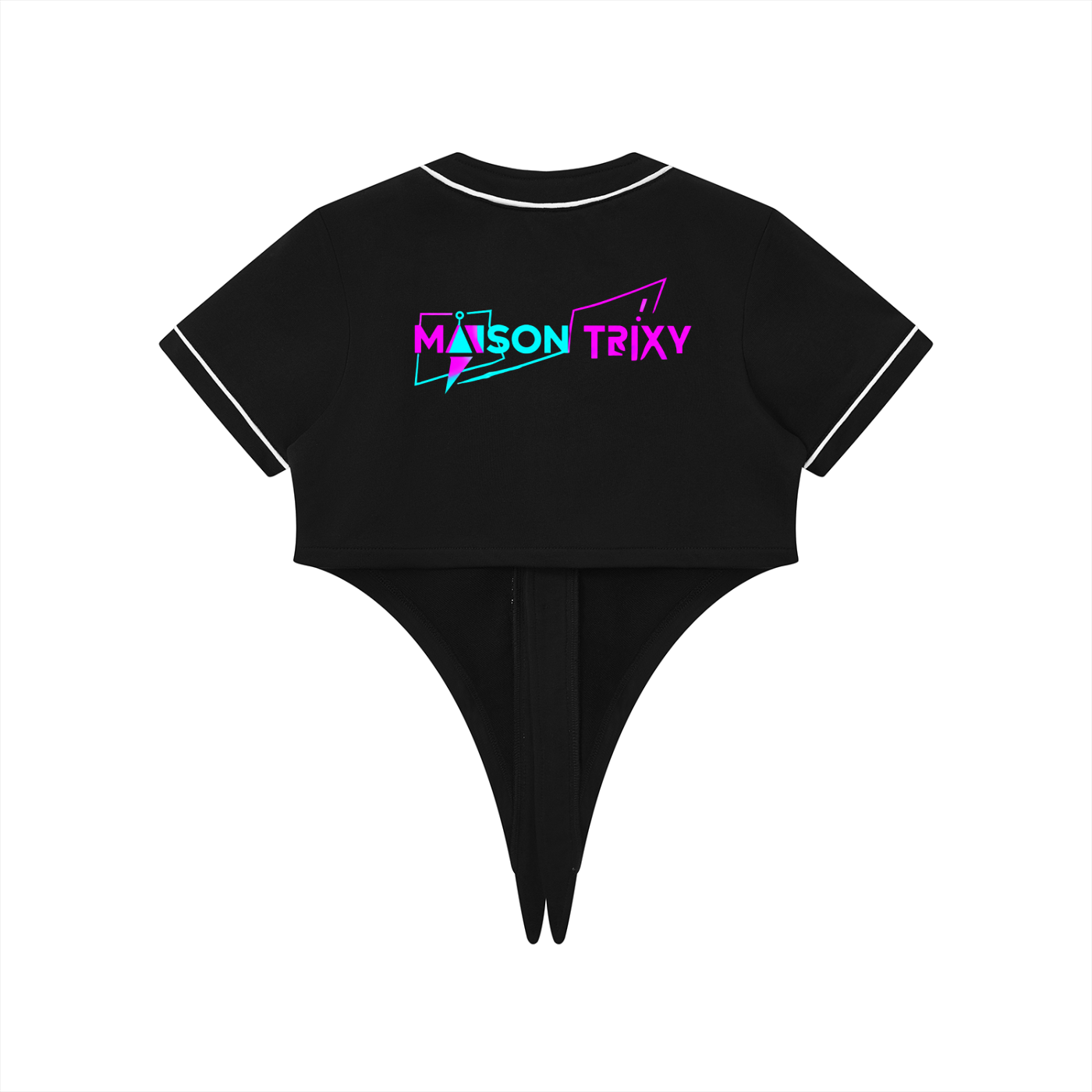 Maison Trixy Women's Piping Baseball Jersey