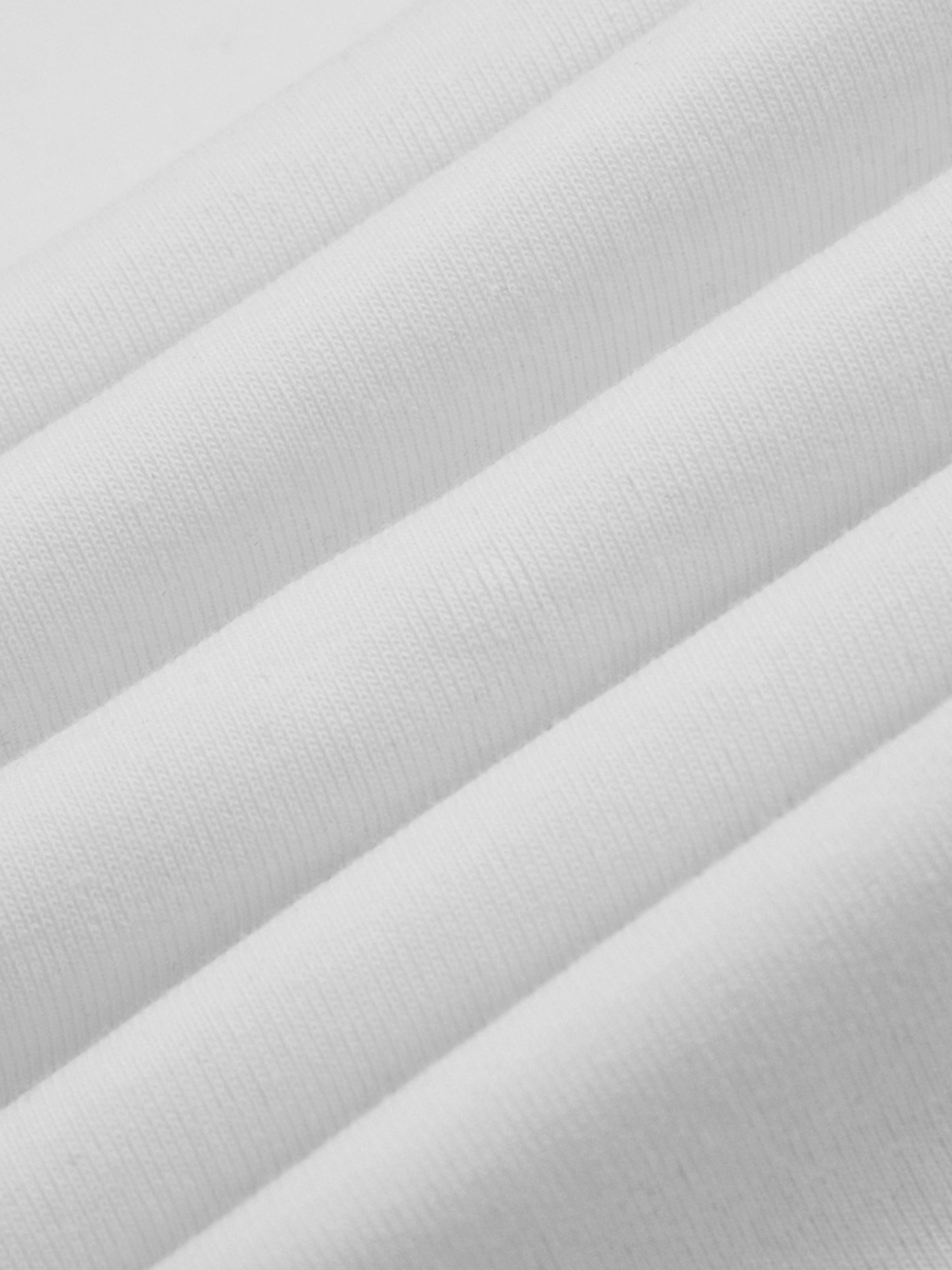 Maison Trixy Contrast Edge Ribbed Crewneck T-Shirt