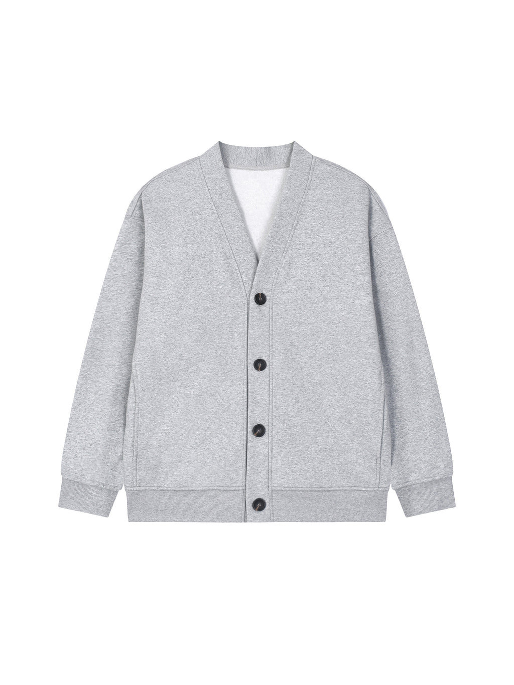 Maison Trixy Classic Essential Heavyweight Sweat Cardigan