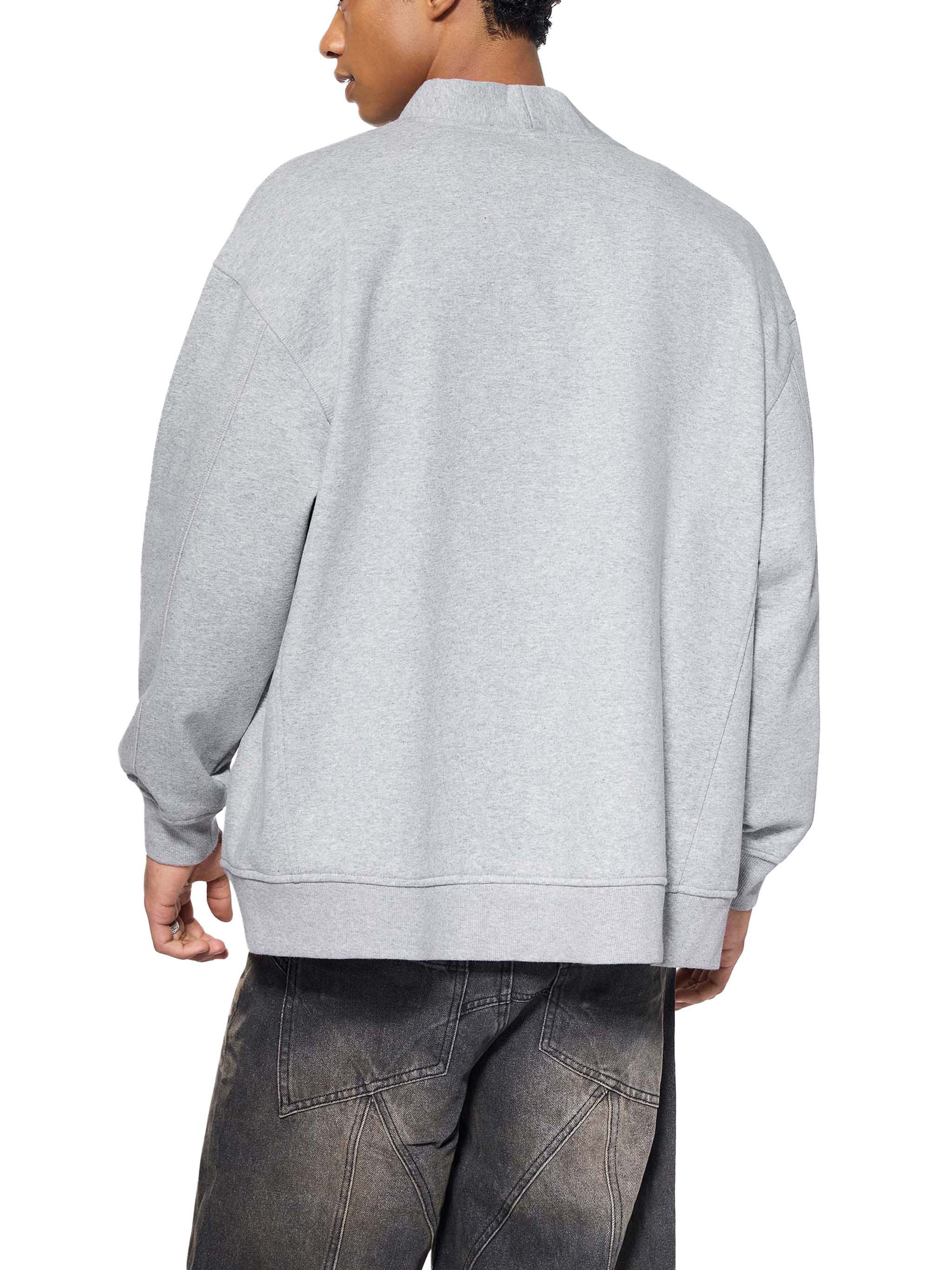 Maison Trixy Classic Essential Heavyweight Sweat Cardigan