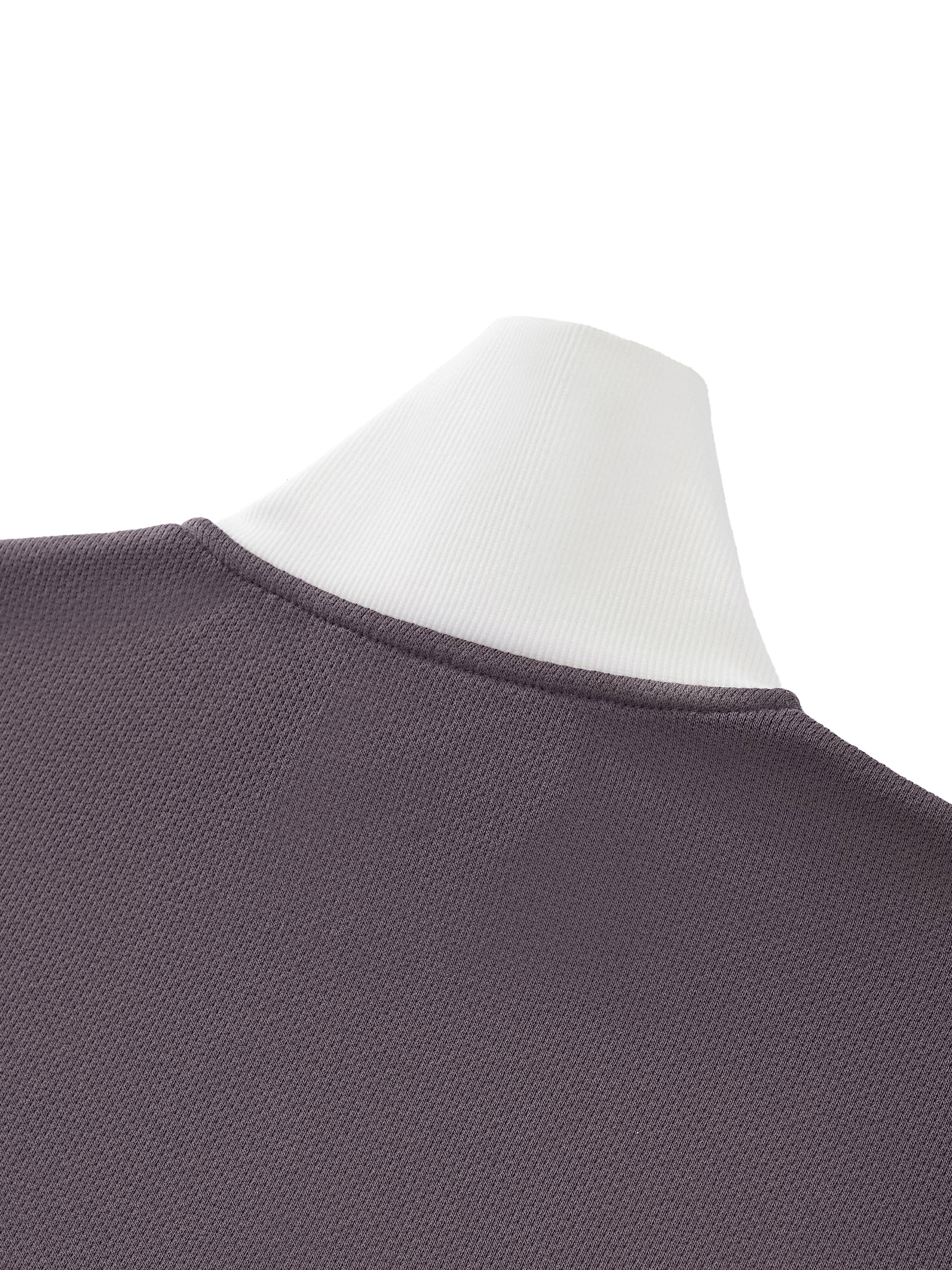 Maison Trixy Contrast Side Stripe Fleece Cropped Track Jacket