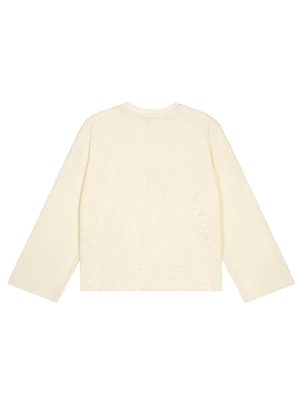 Trixy Corp New logo Waffle Raw Edge T-Shirt
