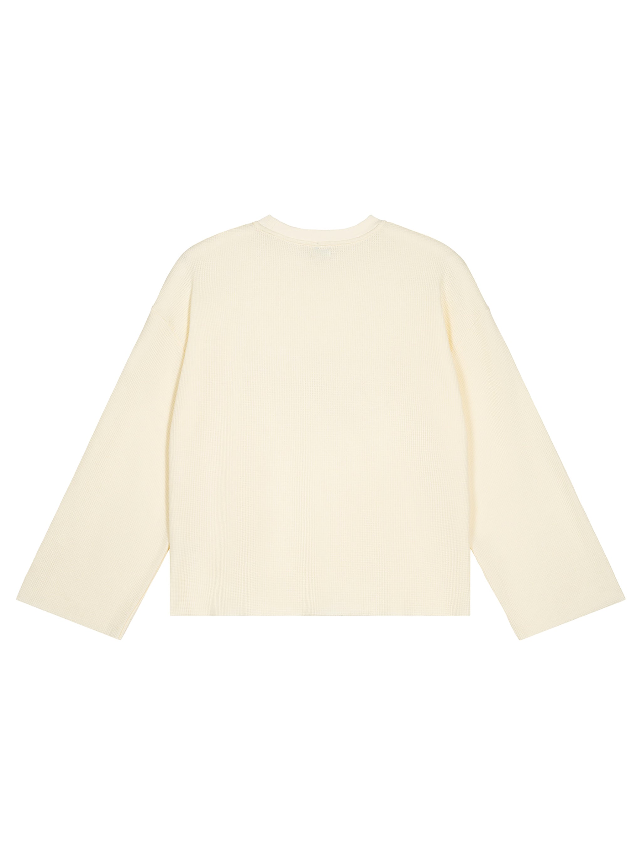 Trixy Corp New logo Waffle Raw Edge T-Shirt