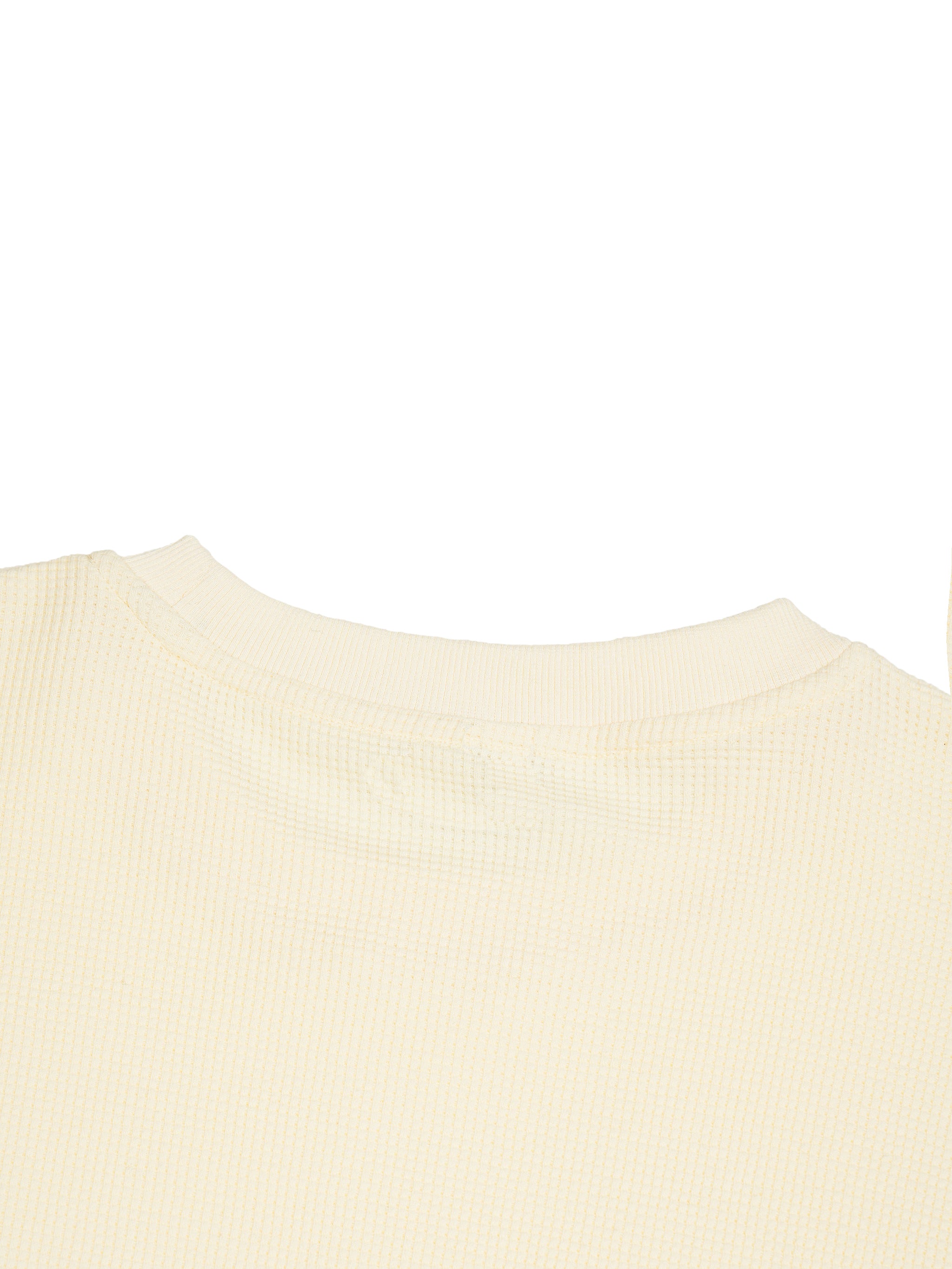 Trixy Corp New logo Waffle Raw Edge T-Shirt
