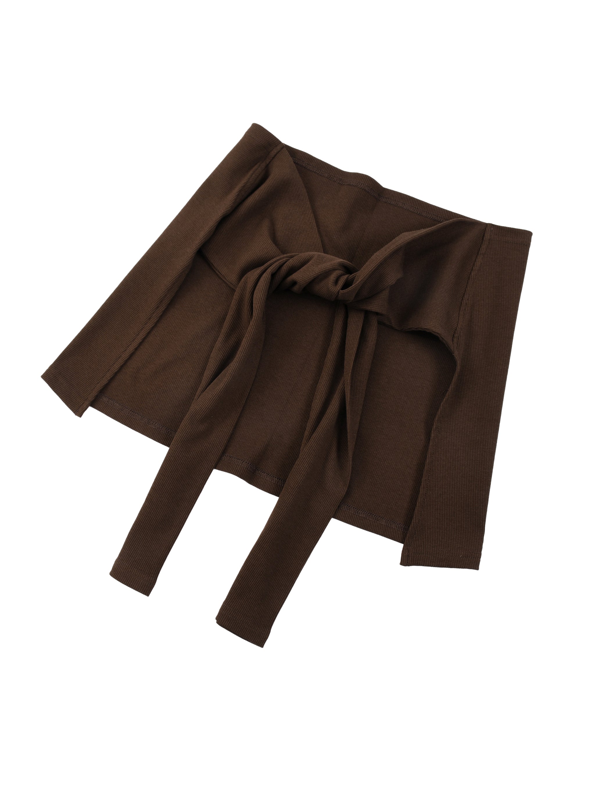 Maison Trixy Women's Dual-Function Cape Tie-Waist Romper