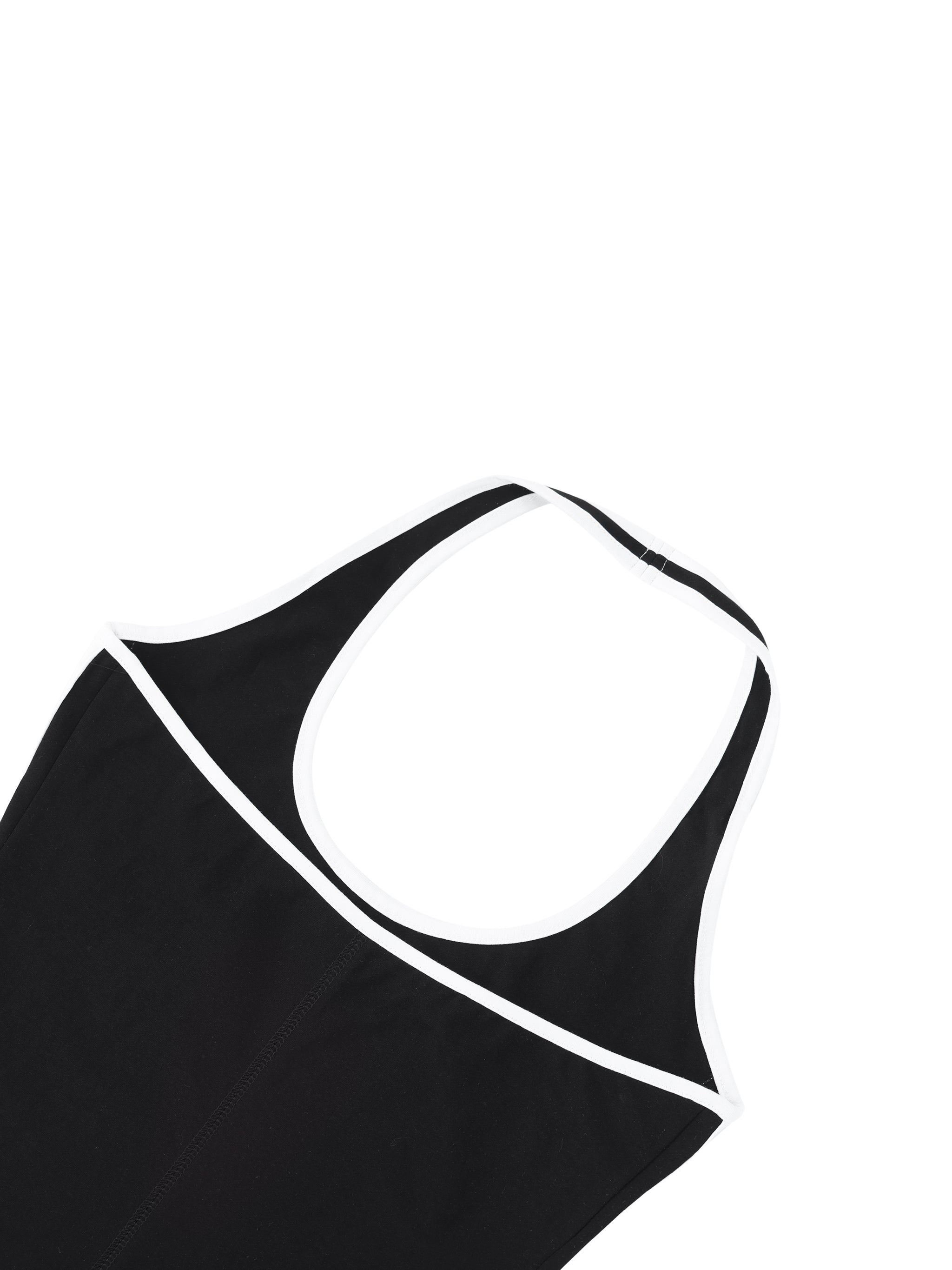 Maison Trixy Women's Binding Tight Halter Dress