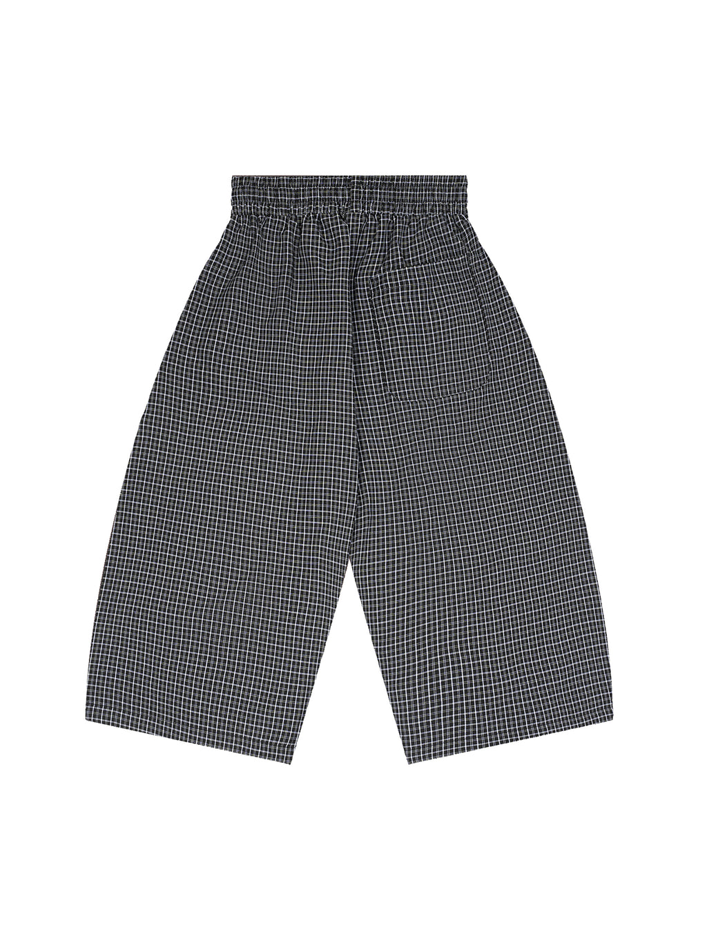Trixy Corp New logo Plaid Loose Capri Shorts