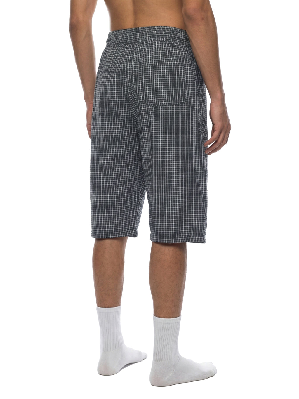 Trixy Corp New logo Plaid Loose Capri Shorts