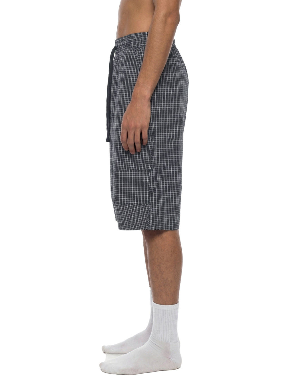 Trixy Corp New logo Plaid Loose Capri Shorts