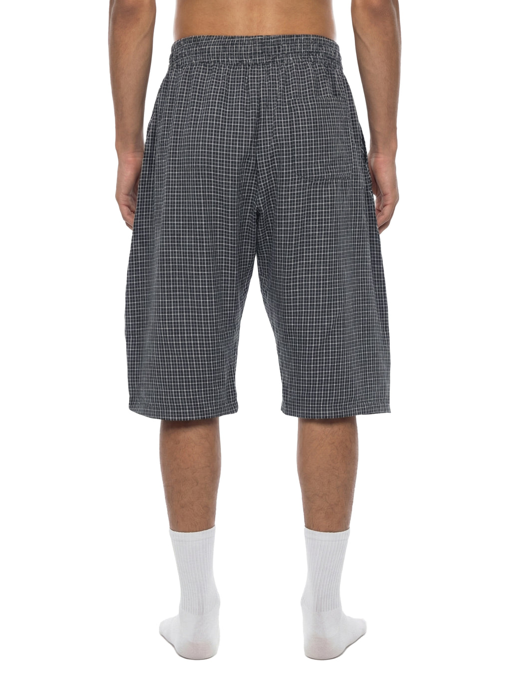 Trixy Corp New logo Plaid Loose Capri Shorts