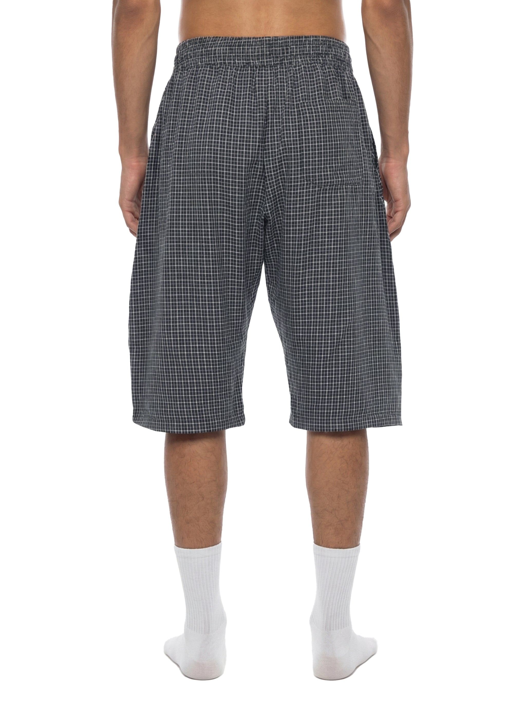 Trixy Corp New logo Plaid Loose Capri Shorts