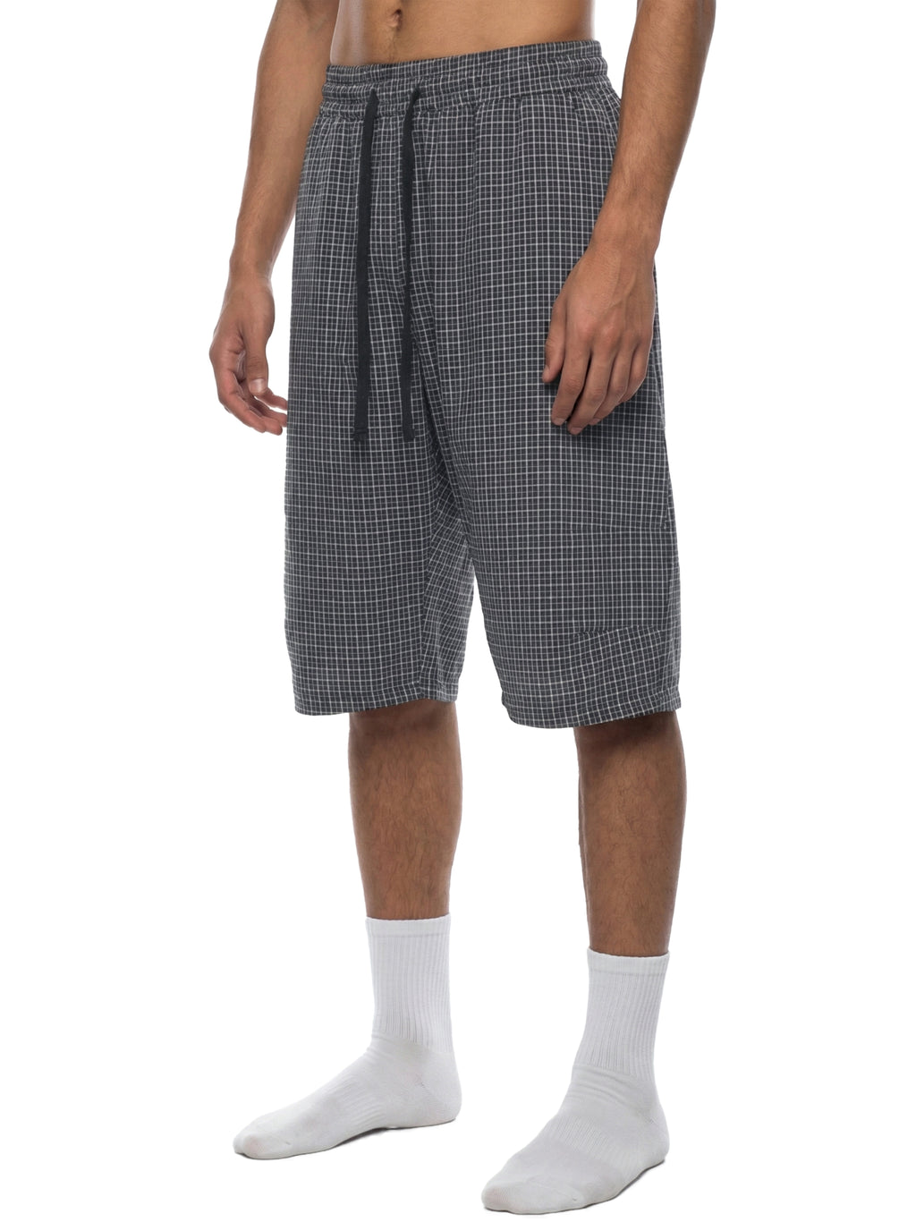 Trixy Corp New logo Plaid Loose Capri Shorts