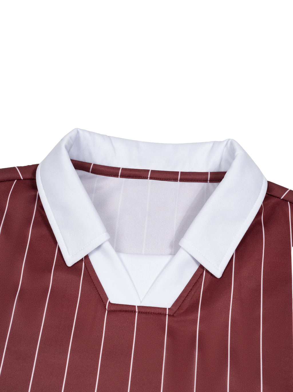 Trixy Corp new logo Pinstripe Collared Soccer Jersey