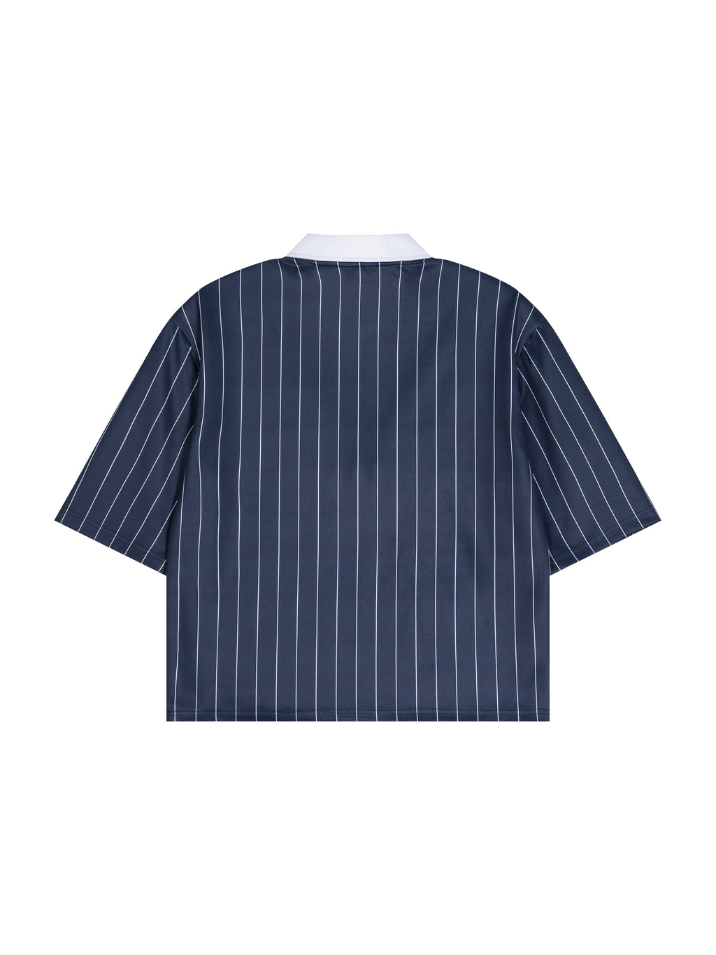 Trixy Corp new logo Pinstripe Collared Soccer Jersey