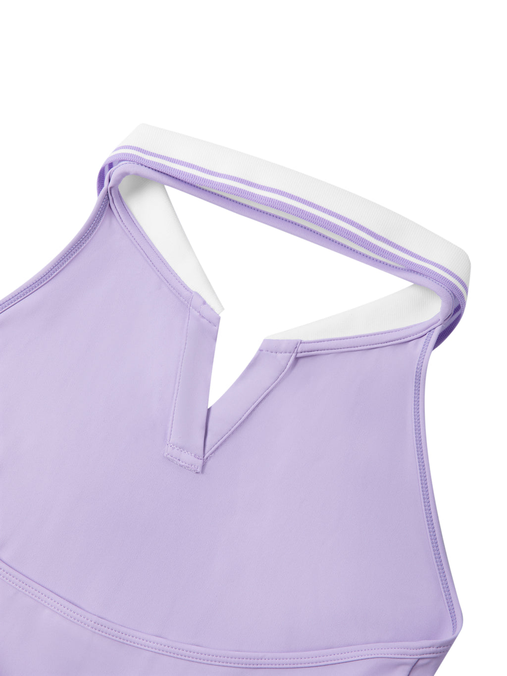 Maison Trixy Women's Collared Halter A-Line Tennis Dress