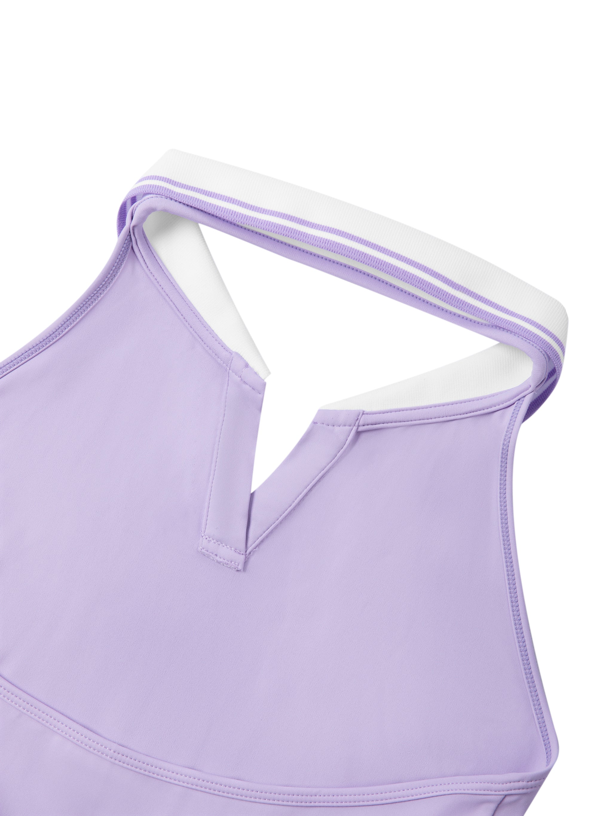 Maison Trixy Women's Collared Halter A-Line Tennis Dress