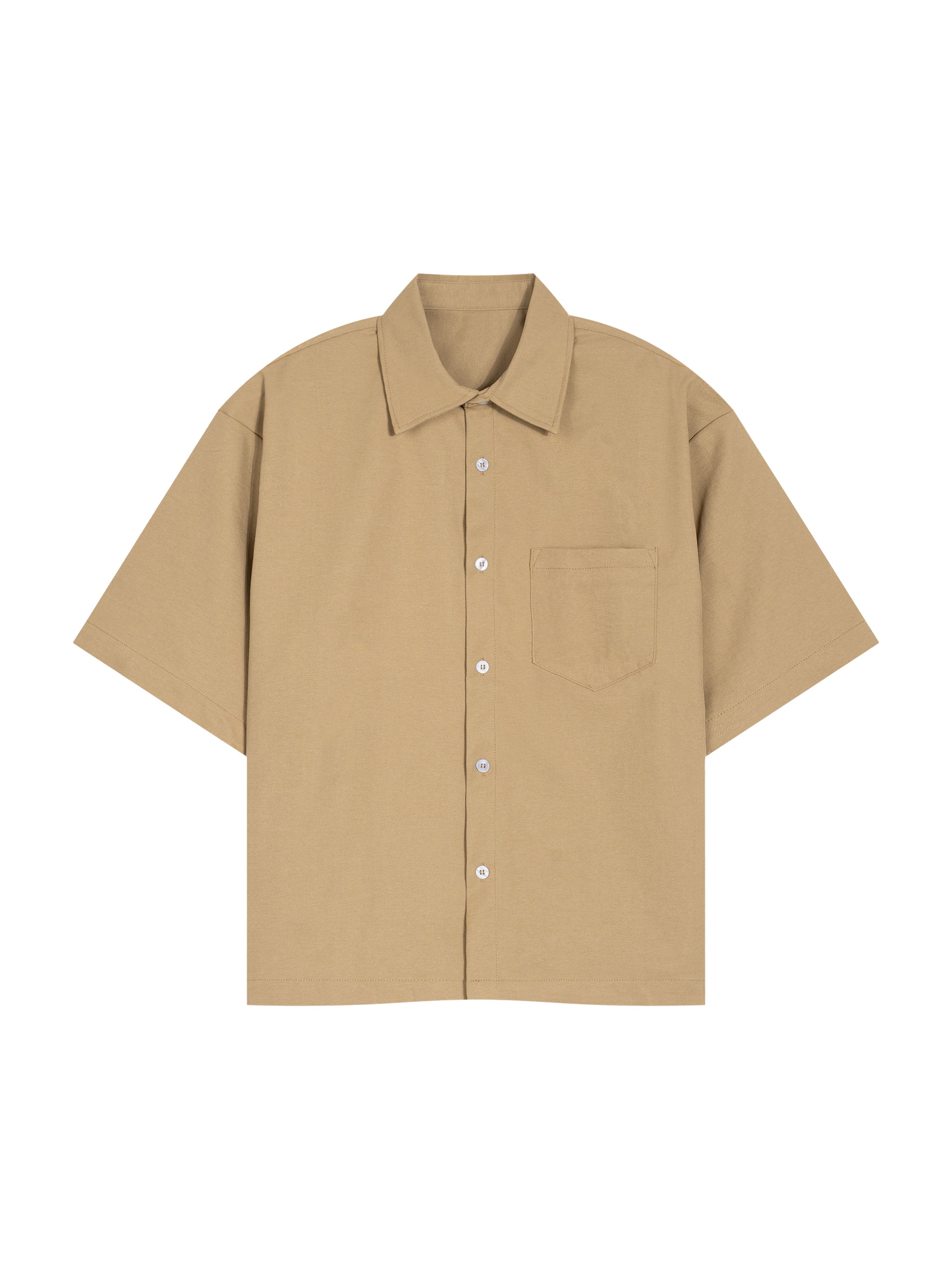 Maison Trixy Boxy Heavyweight Short Sleeve Shirt